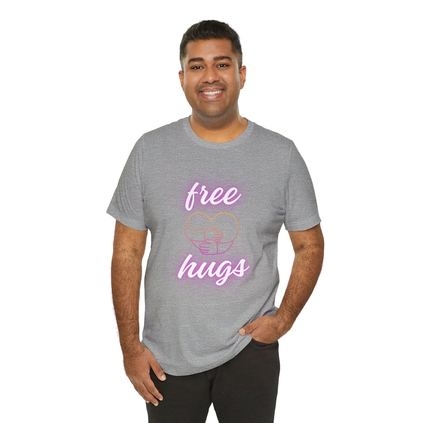 Free Hugs Unisex Jersey Short Sleeve Tee