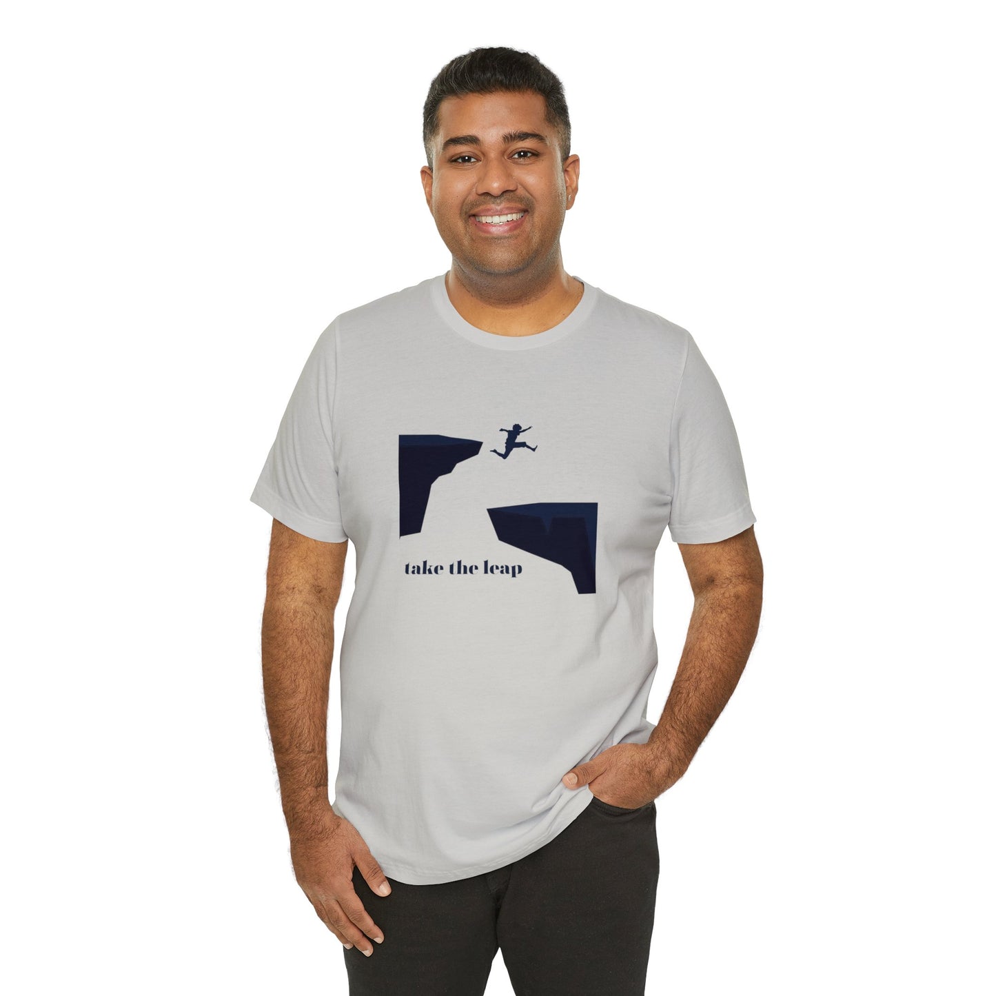 Take the Leap Unisex Jersey Short Sleeve Tee