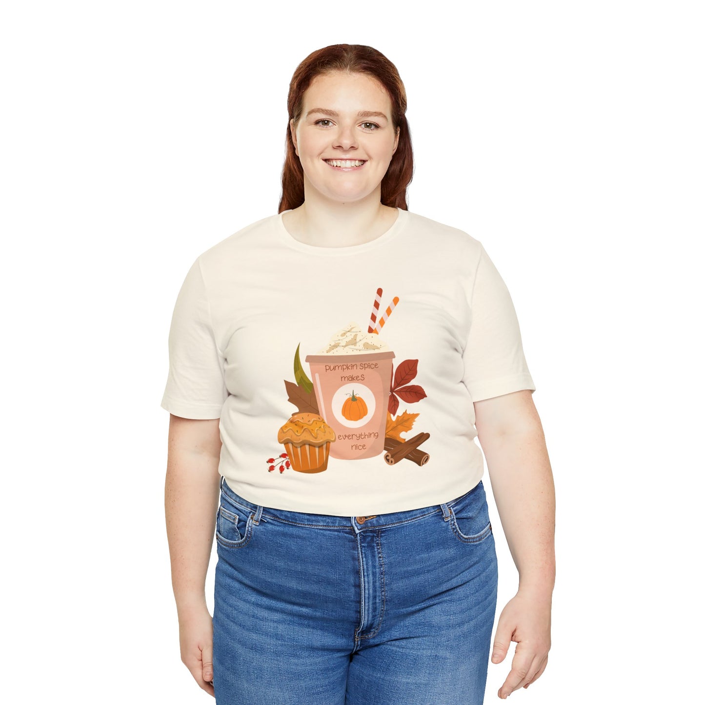 Pumpkin Spice Unisex Jersey Short Sleeve Tee