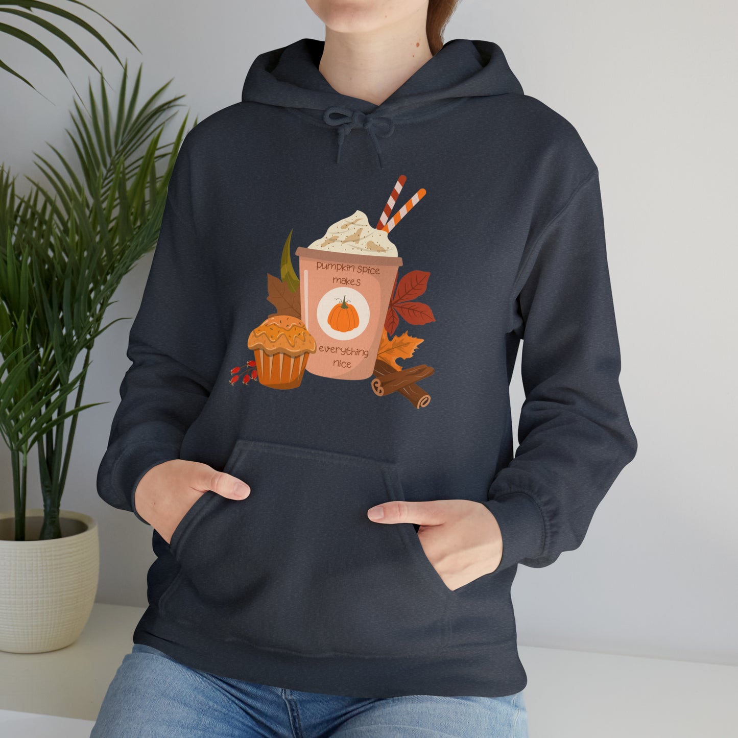 Pumpkin Spice Unisex Heavy Blend™ Hooded Sweatshirt