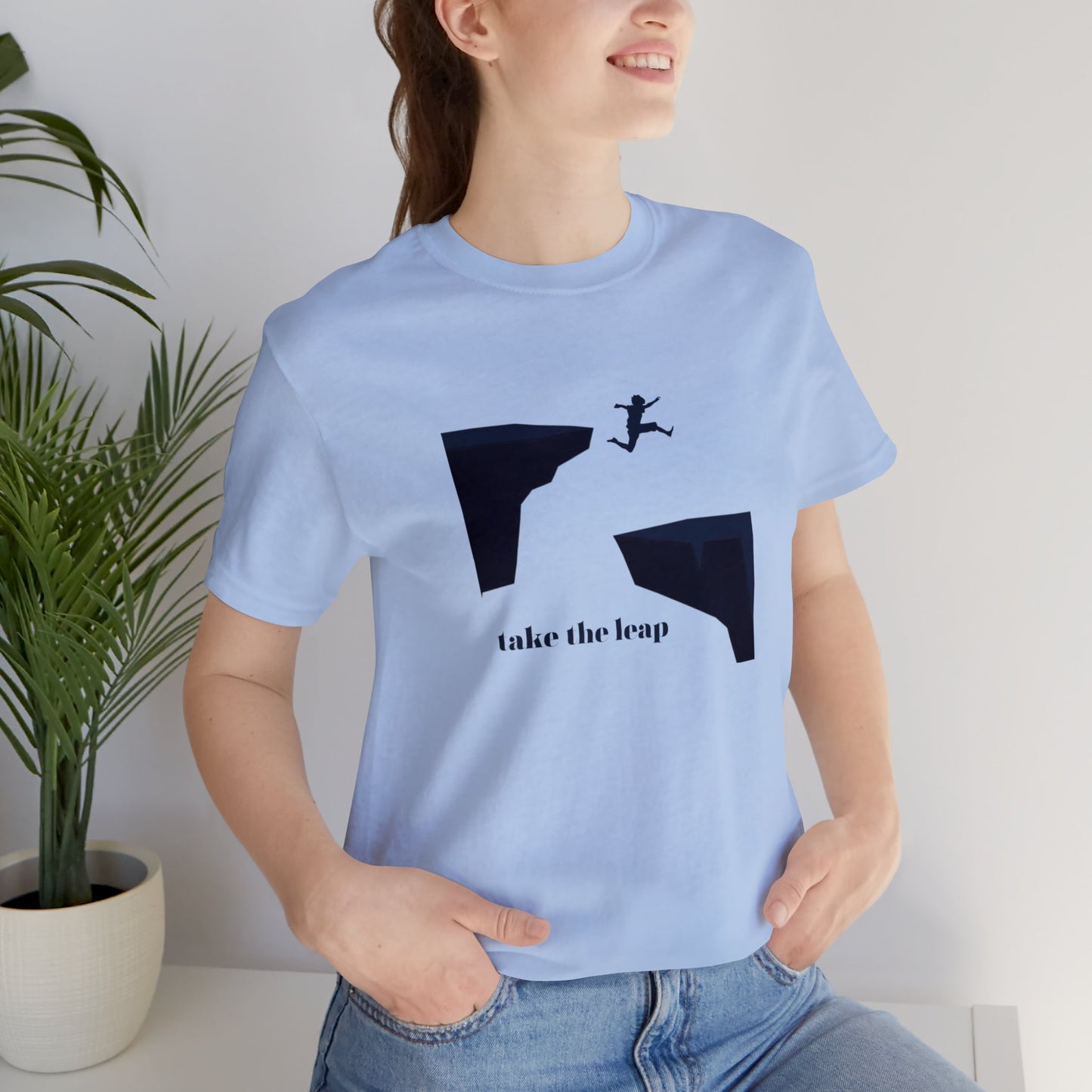 Take the Leap Unisex Jersey Short Sleeve Tee