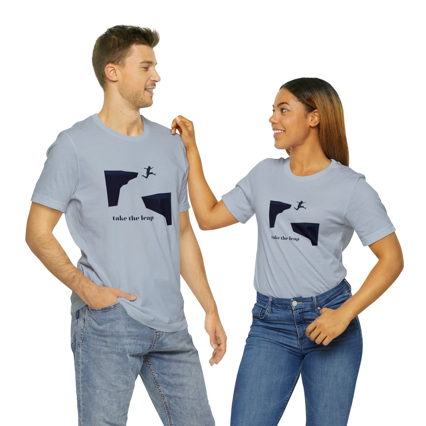 Take the Leap Unisex Jersey Short Sleeve Tee