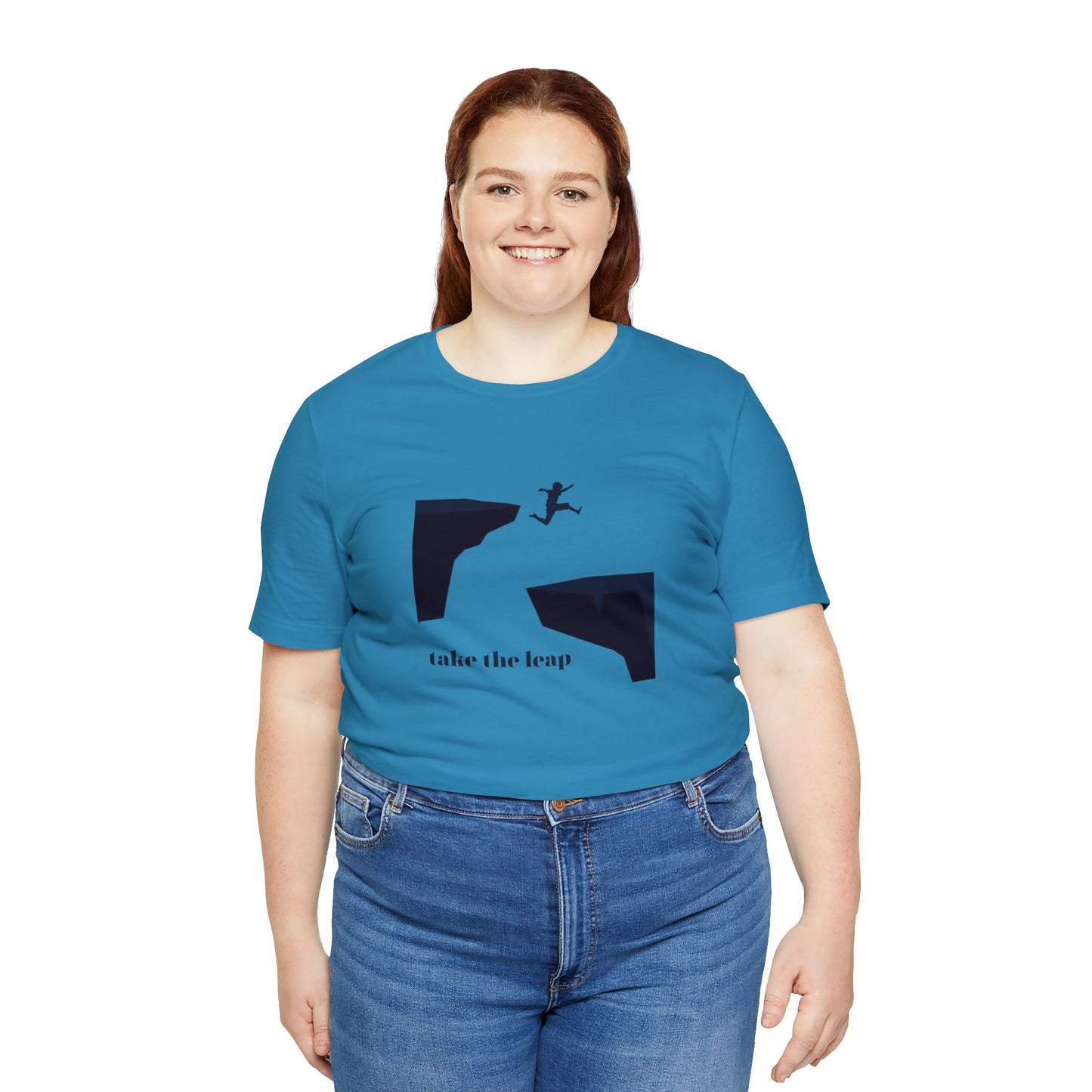 Take the Leap Unisex Jersey Short Sleeve Tee