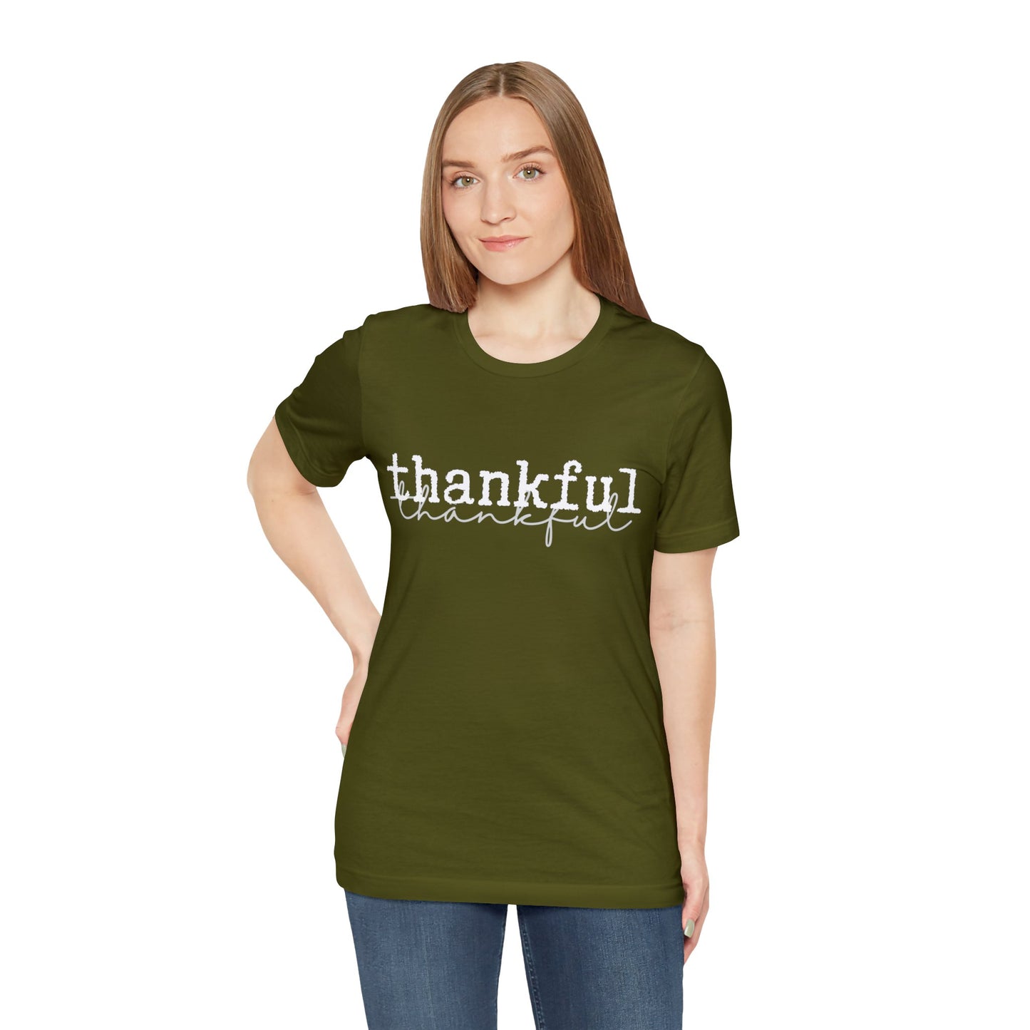 Thankful Unisex Jersey Short Sleeve Tee