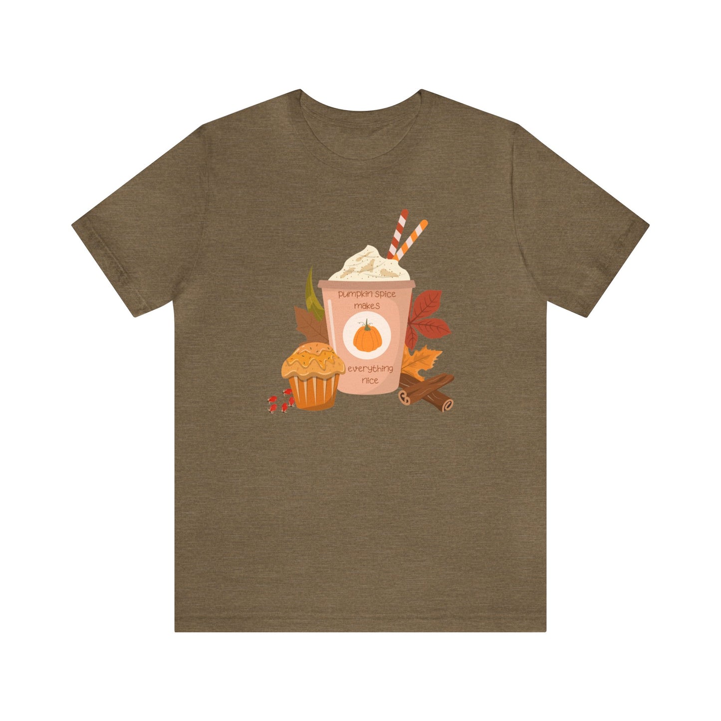 Pumpkin Spice Unisex Jersey Short Sleeve Tee