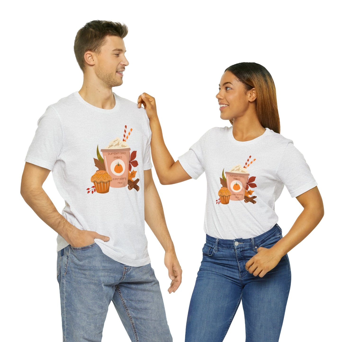 Pumpkin Spice Unisex Jersey Short Sleeve Tee
