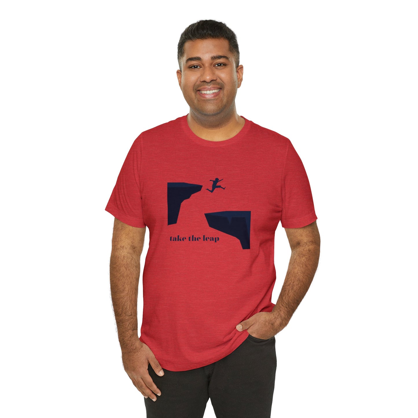 Take the Leap Unisex Jersey Short Sleeve Tee
