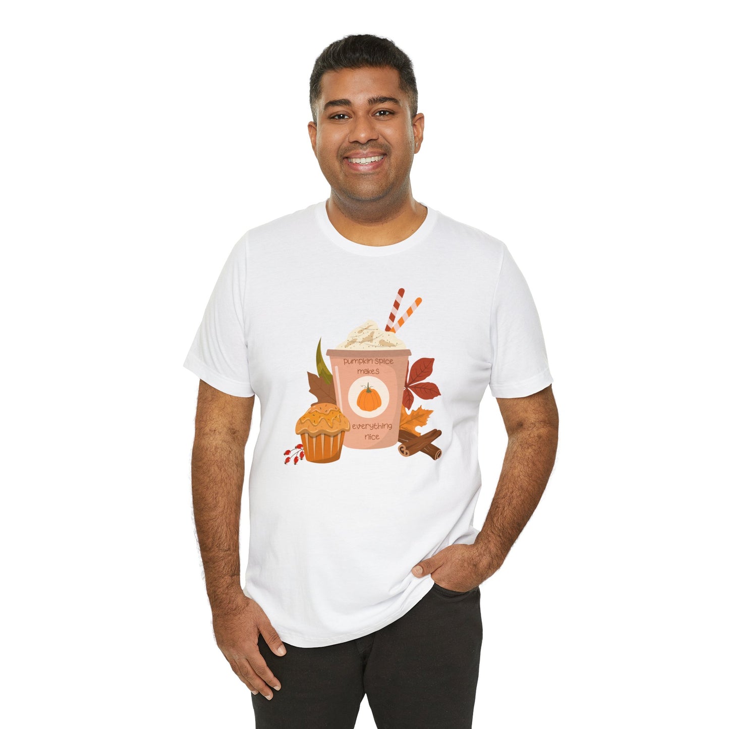 Pumpkin Spice Unisex Jersey Short Sleeve Tee