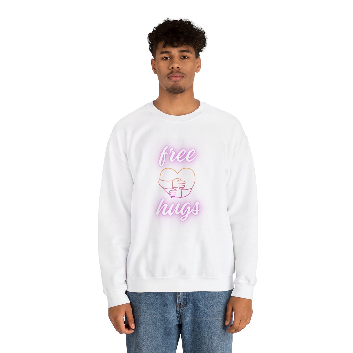 Free Hugs Unisex Crewneck Sweatshirt