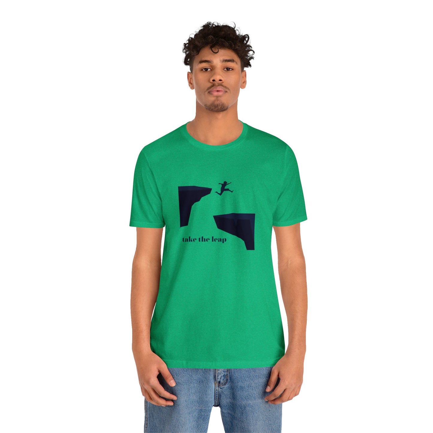 Take the Leap Unisex Jersey Short Sleeve Tee