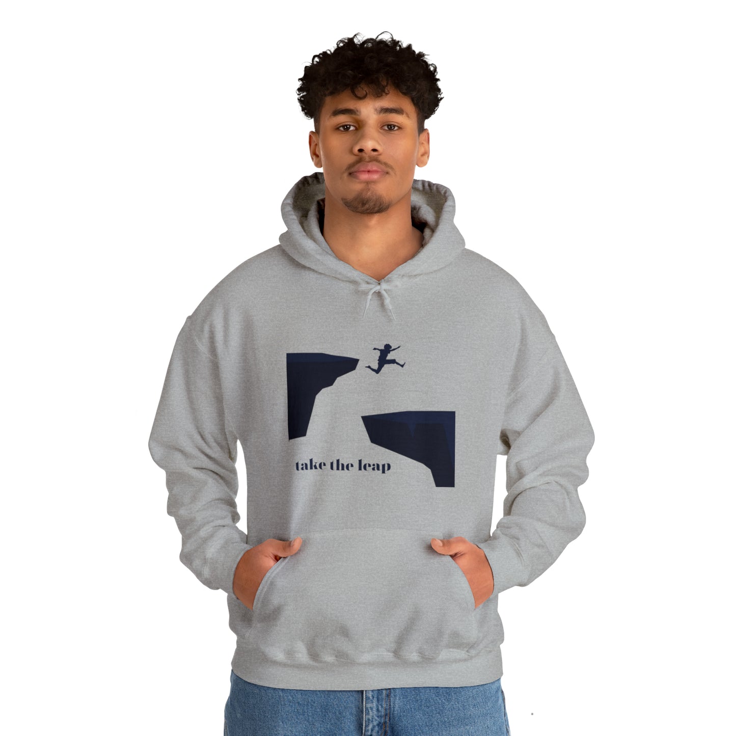 Take the Leap Unisex Hooded Sweatshirt