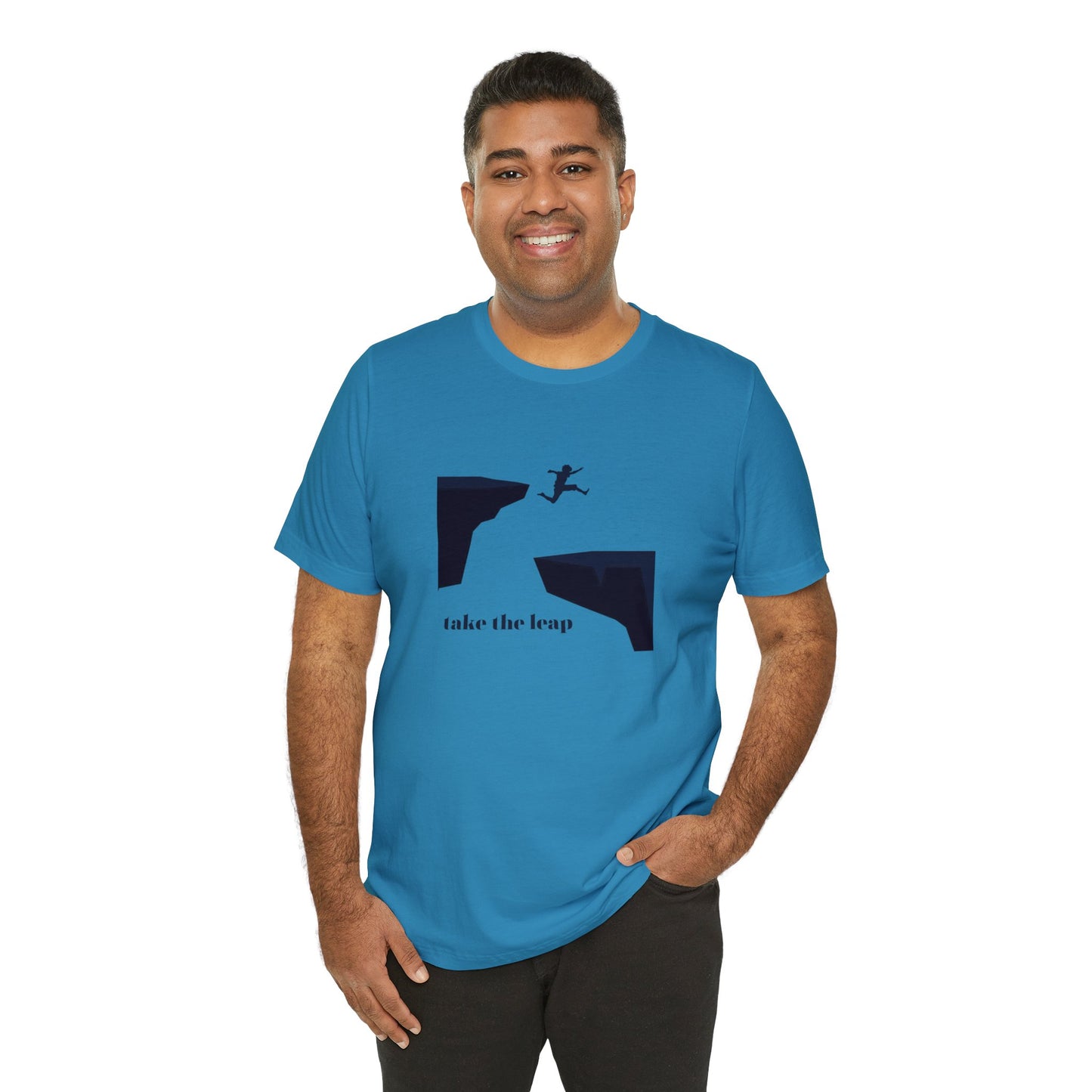 Take the Leap Unisex Jersey Short Sleeve Tee