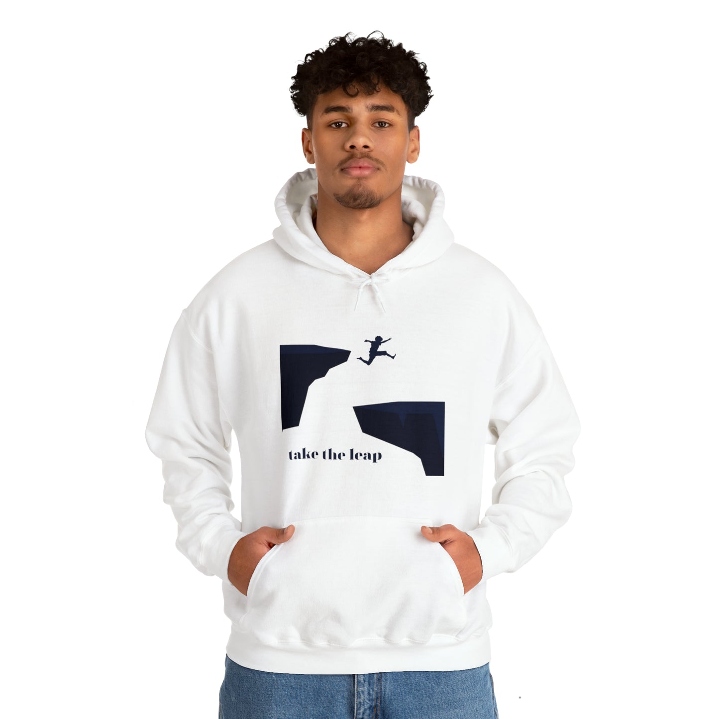 Take the Leap Unisex Hooded Sweatshirt