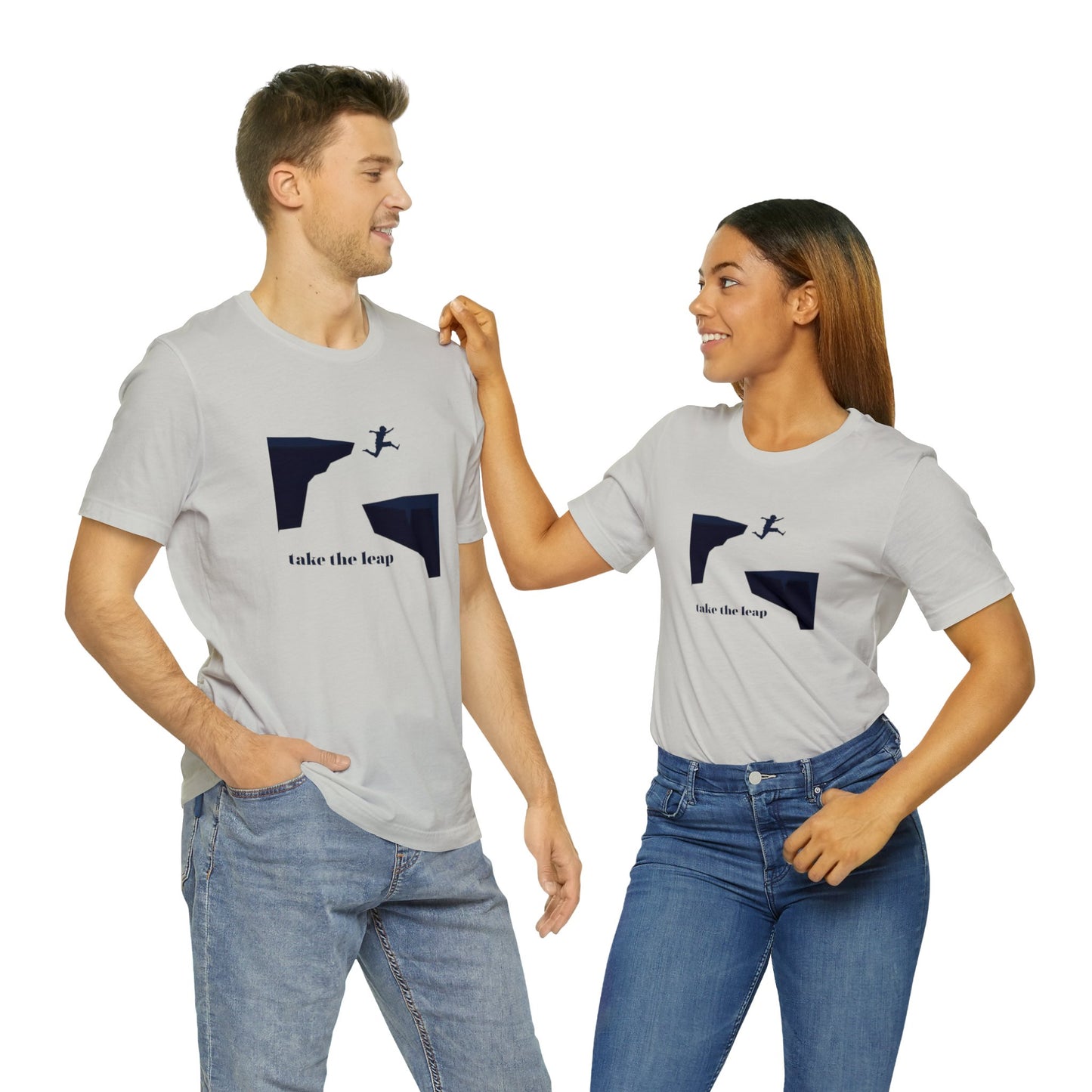 Take the Leap Unisex Jersey Short Sleeve Tee