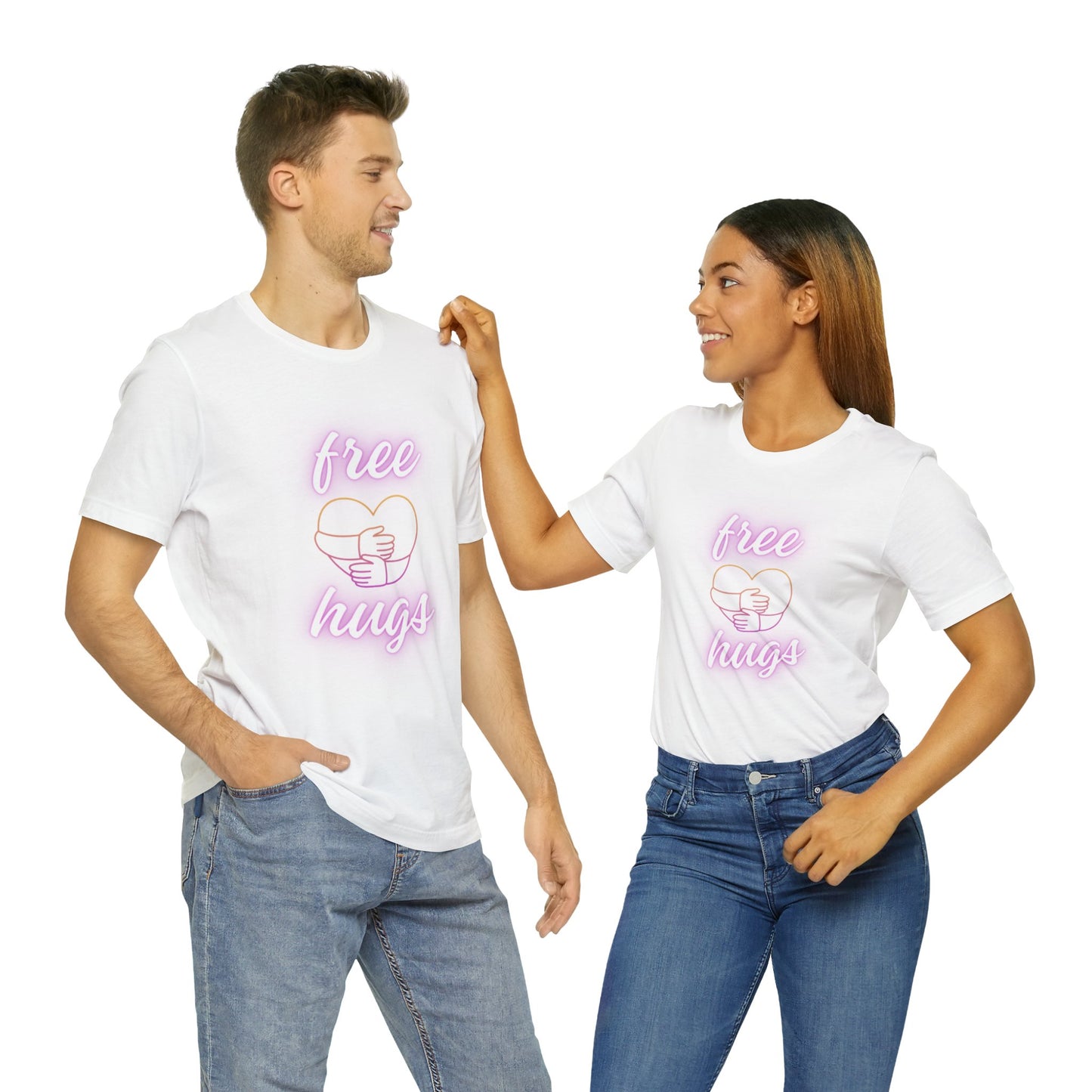 Free Hugs Unisex Jersey Short Sleeve Tee