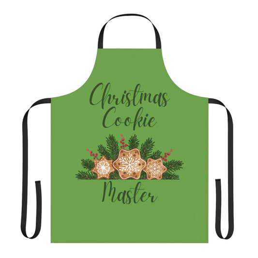 Christmas Cookie Master Apron (Green)