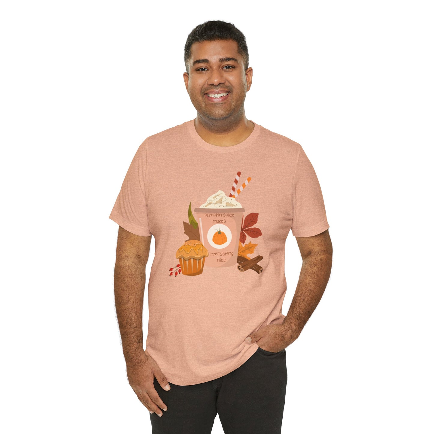 Pumpkin Spice Unisex Jersey Short Sleeve Tee