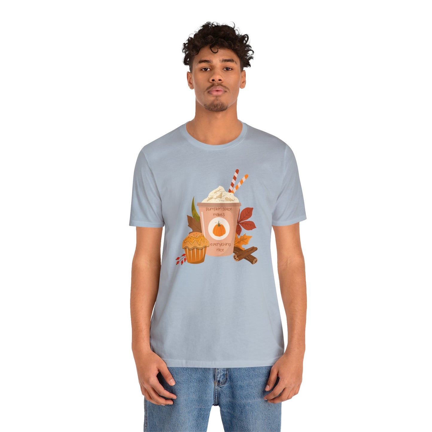 Pumpkin Spice Unisex Jersey Short Sleeve Tee