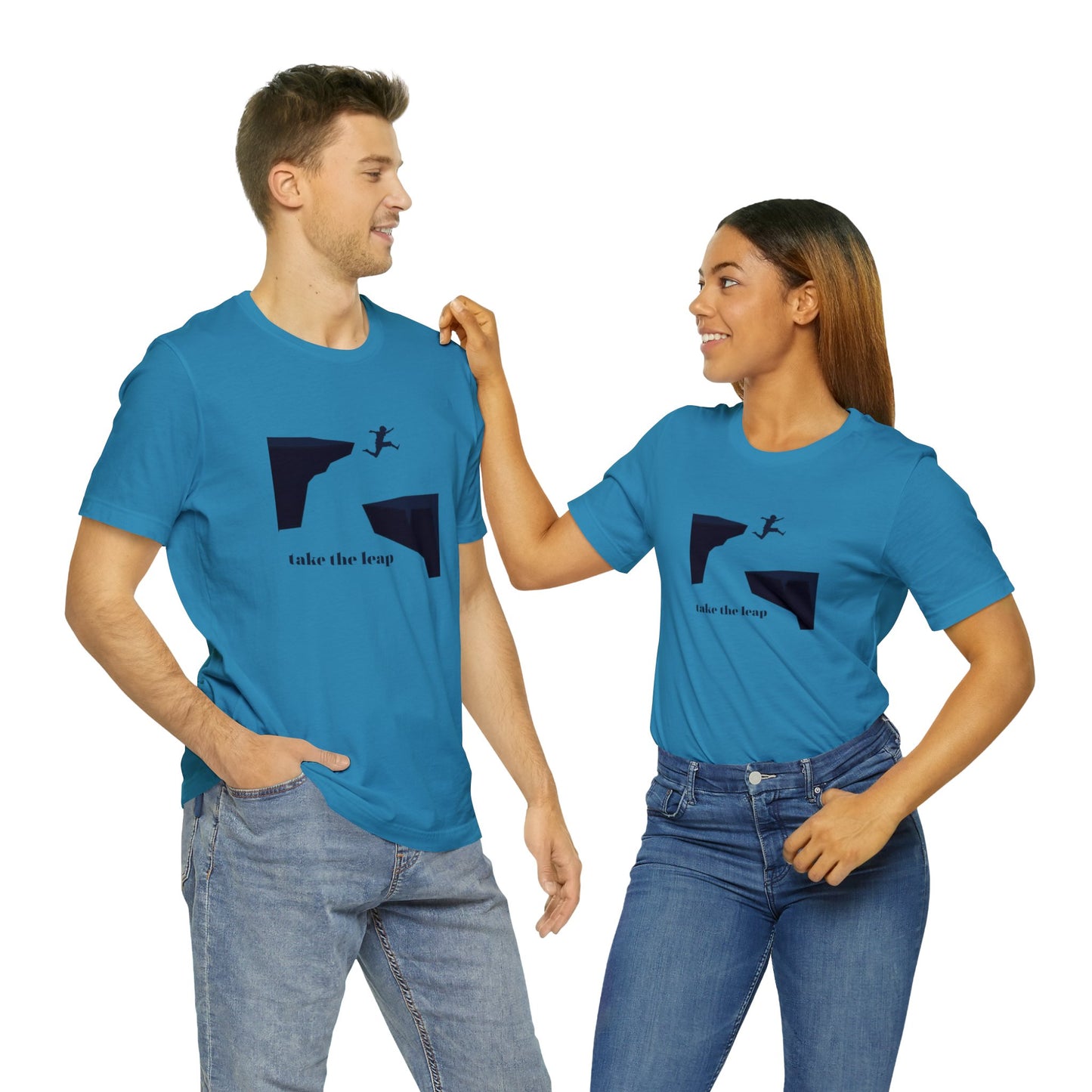 Take the Leap Unisex Jersey Short Sleeve Tee