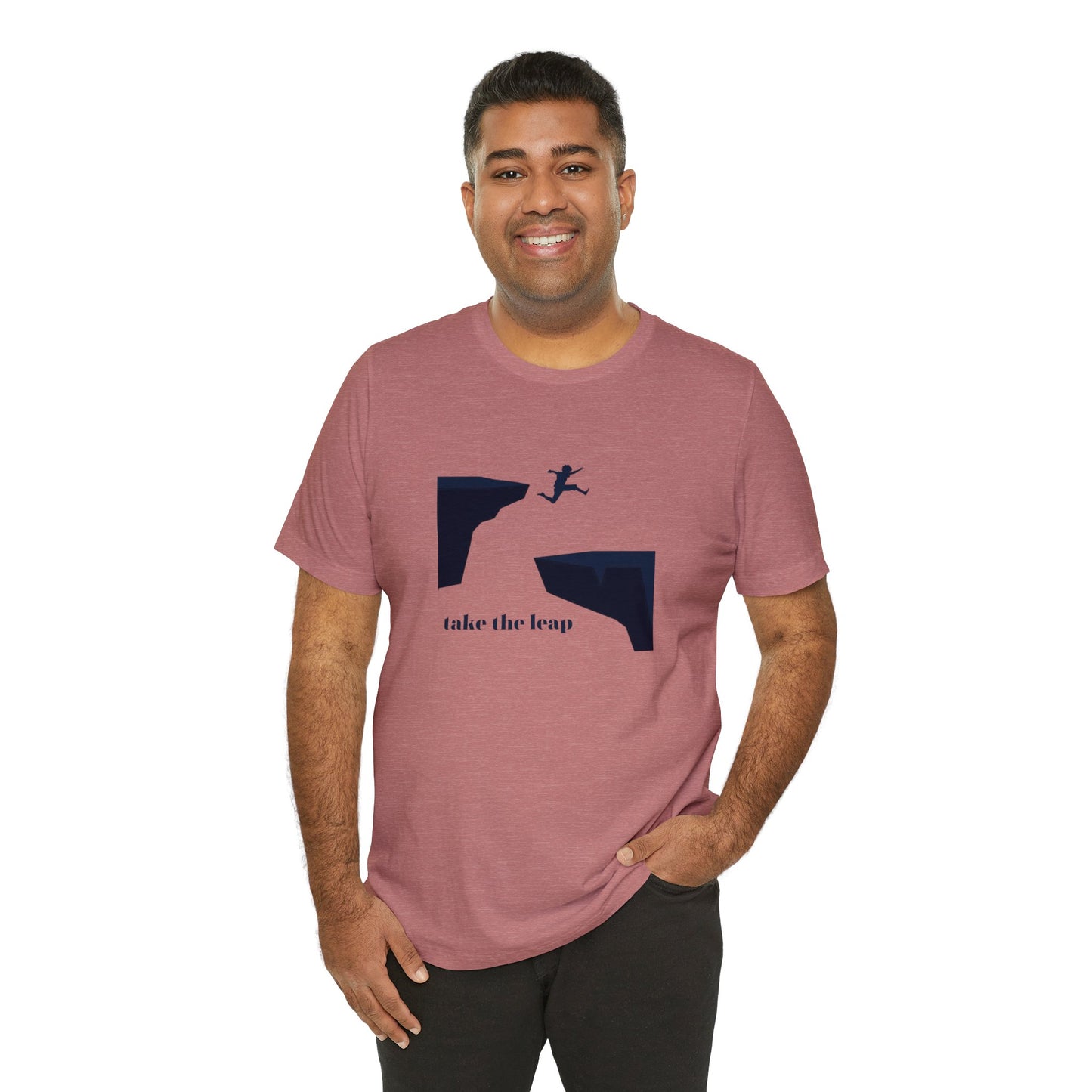 Take the Leap Unisex Jersey Short Sleeve Tee