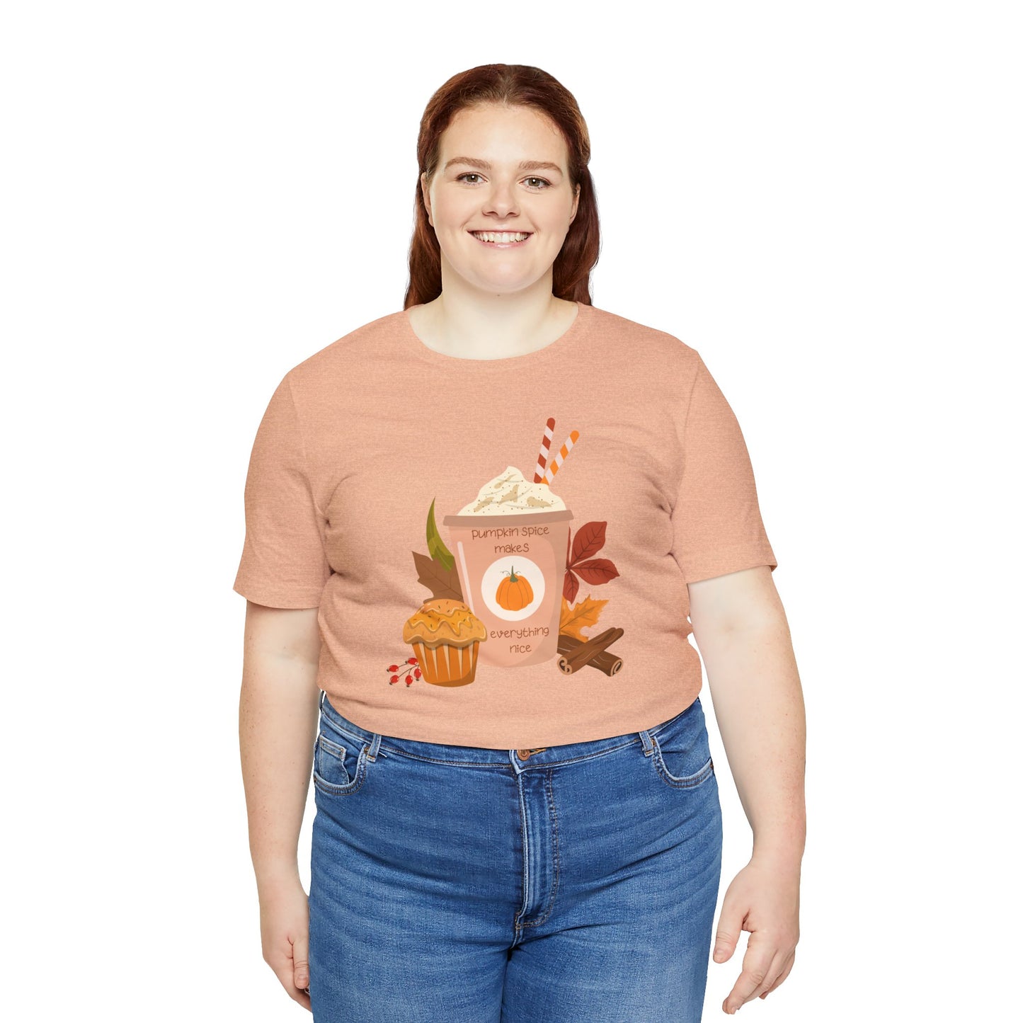Pumpkin Spice Unisex Jersey Short Sleeve Tee