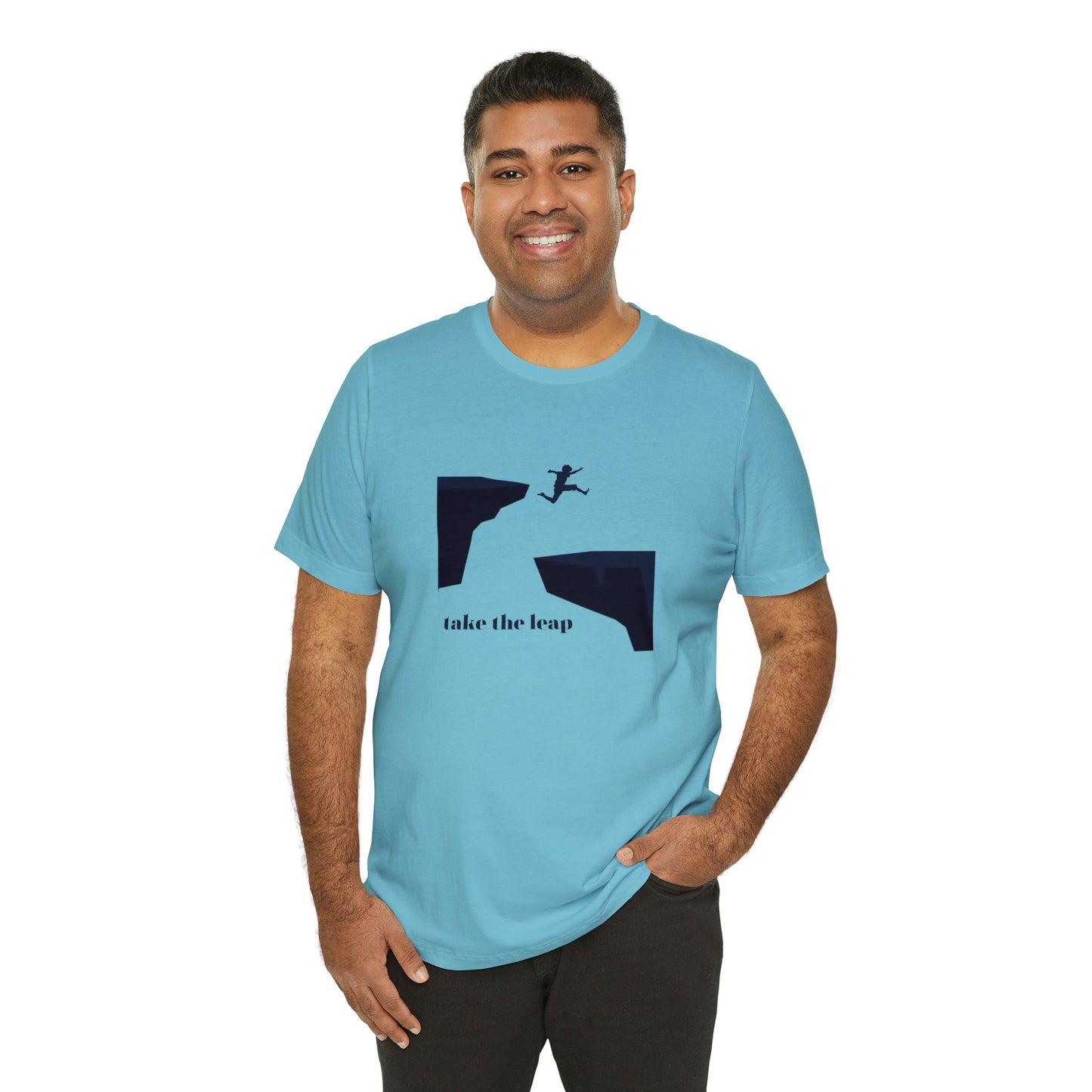 Take the Leap Unisex Jersey Short Sleeve Tee