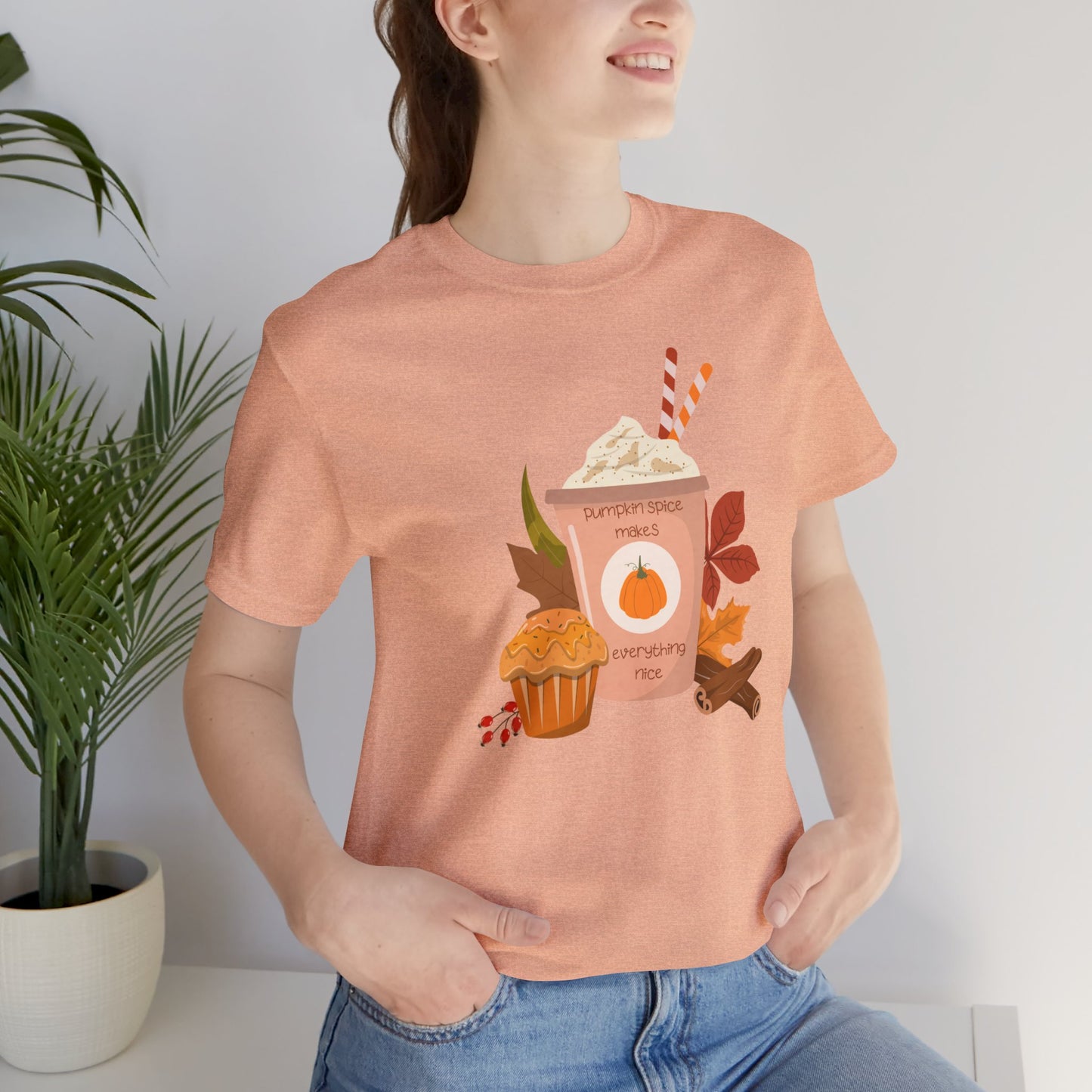 Pumpkin Spice Unisex Jersey Short Sleeve Tee