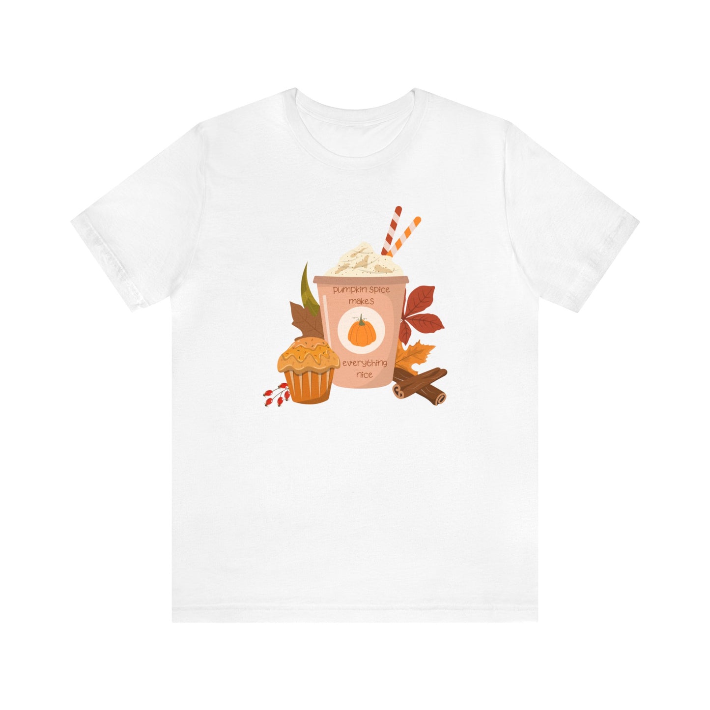 Pumpkin Spice Unisex Jersey Short Sleeve Tee