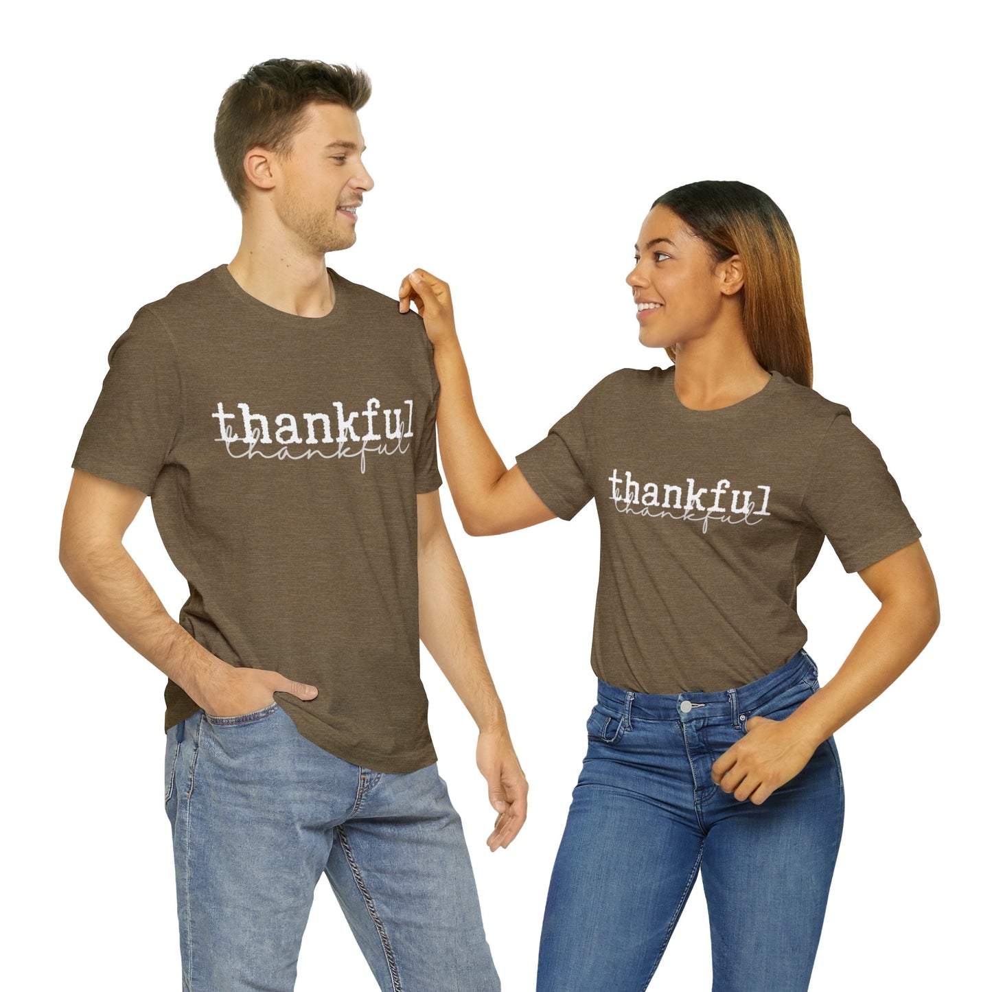 Thankful Unisex Jersey Short Sleeve Tee