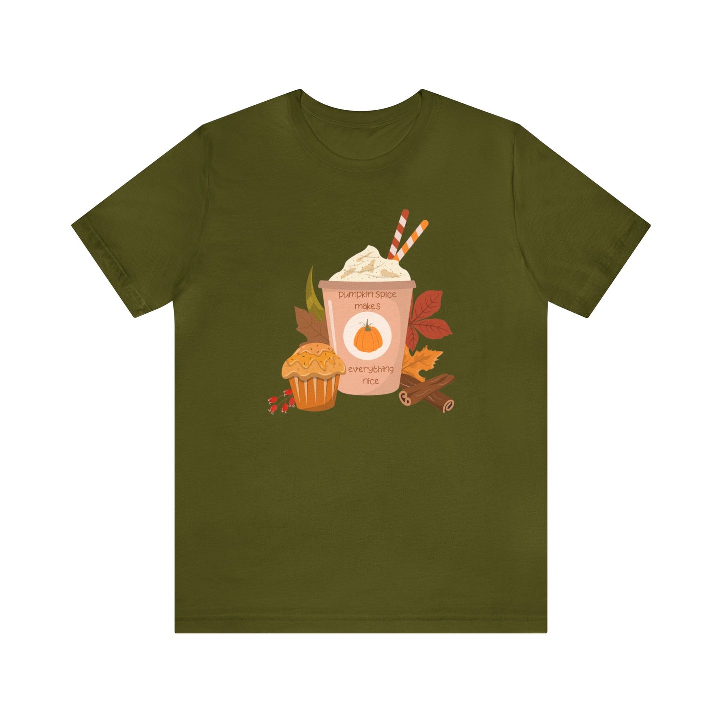 Pumpkin Spice Unisex Jersey Short Sleeve Tee