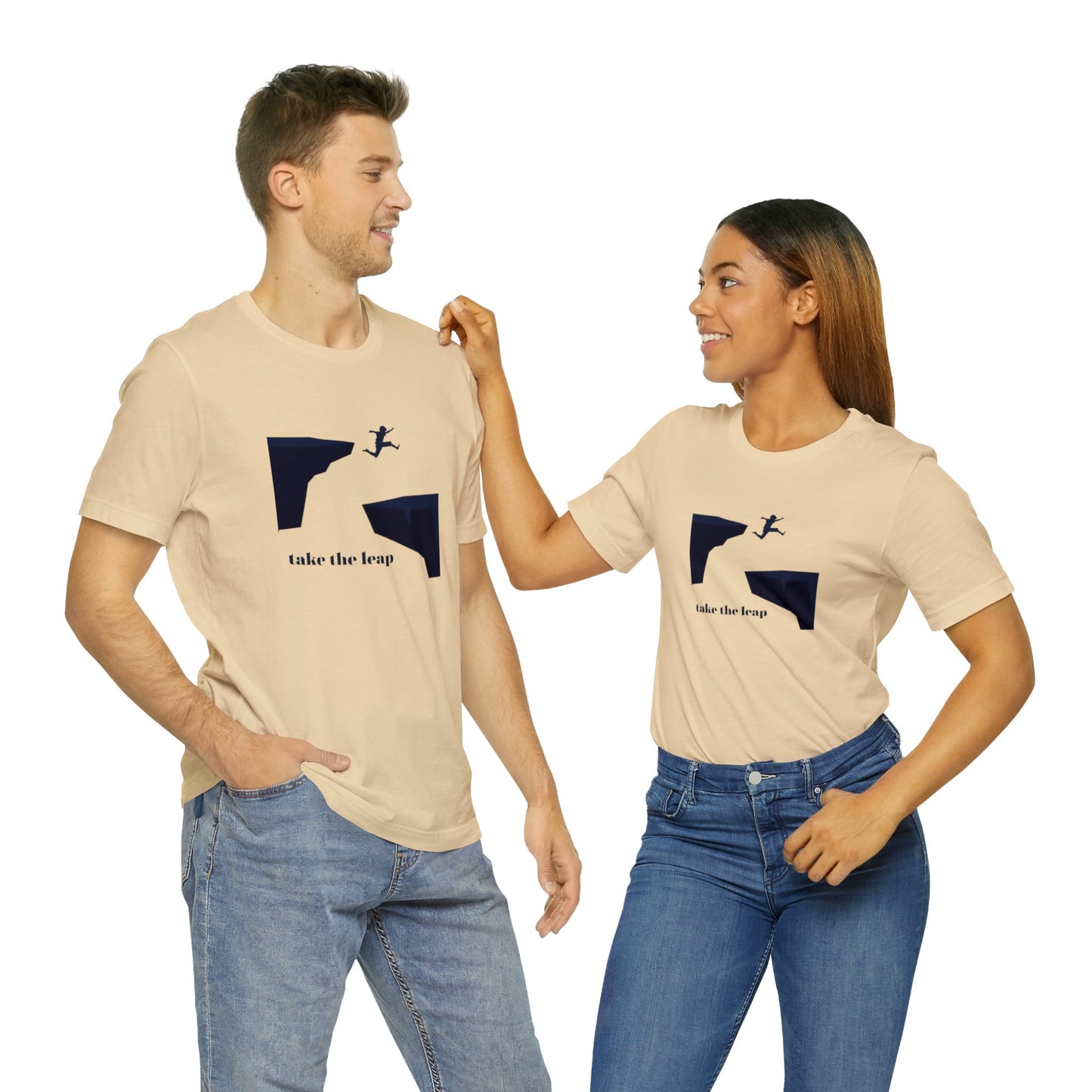 Take the Leap Unisex Jersey Short Sleeve Tee