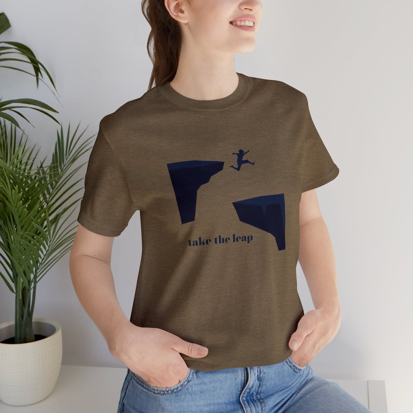 Take the Leap Unisex Jersey Short Sleeve Tee