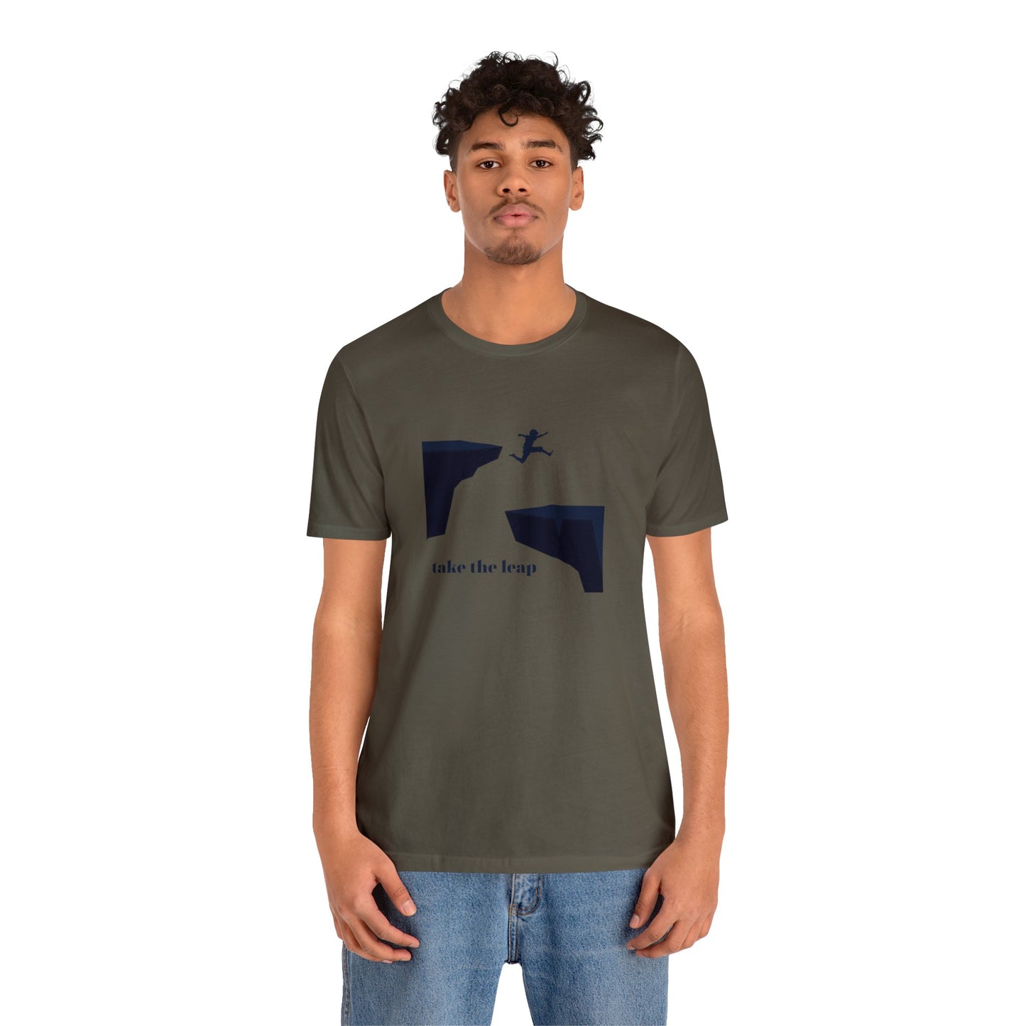 Take the Leap Unisex Jersey Short Sleeve Tee