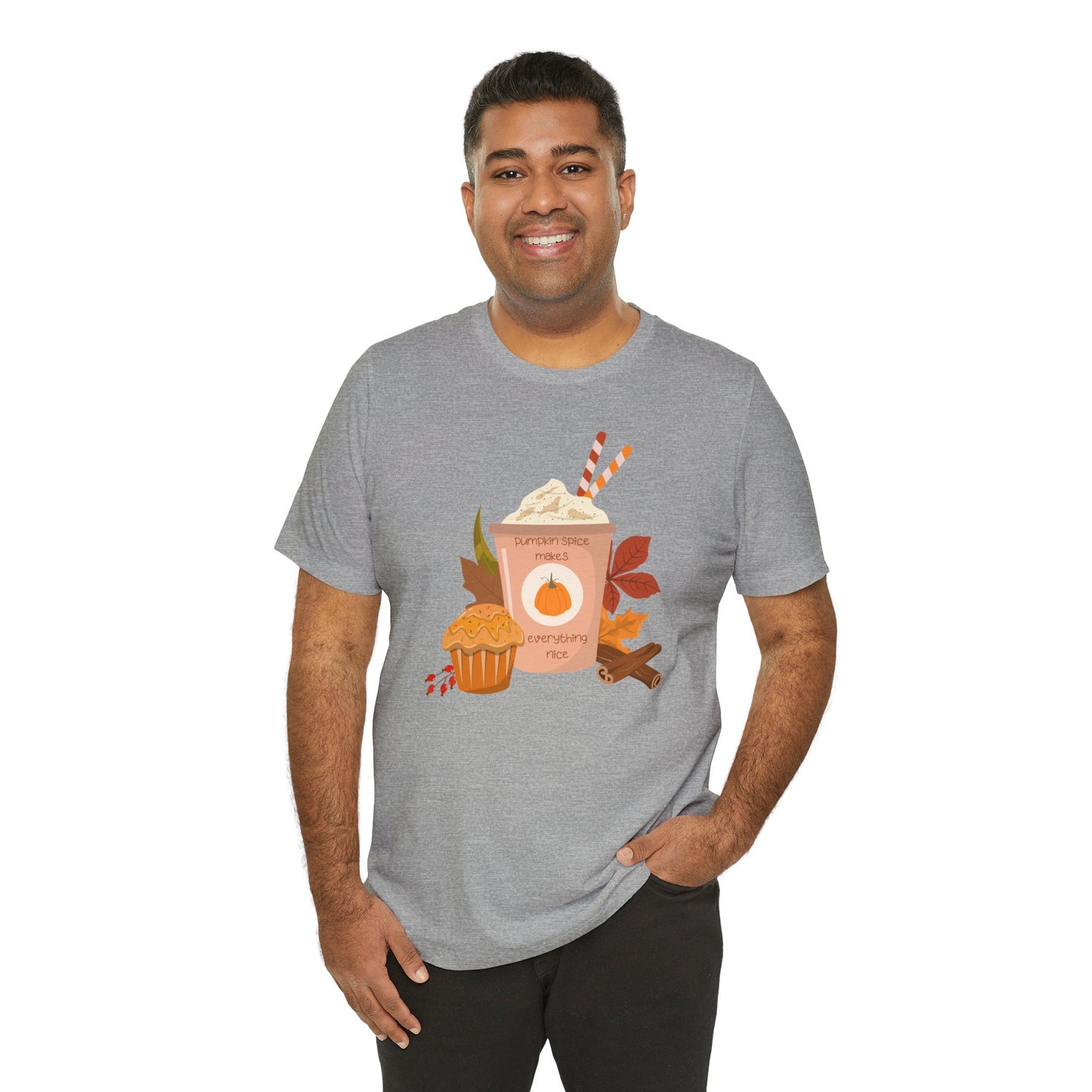 Pumpkin Spice Unisex Jersey Short Sleeve Tee