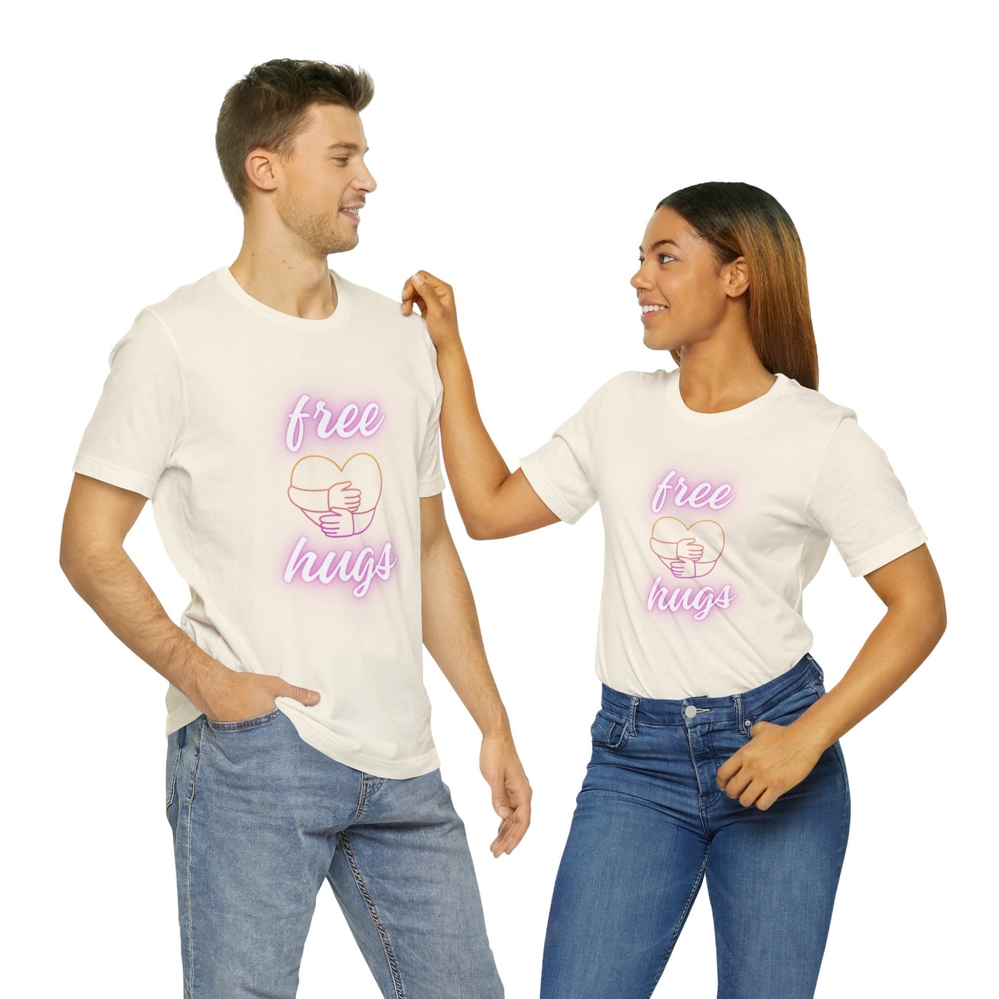 Free Hugs Unisex Jersey Short Sleeve Tee