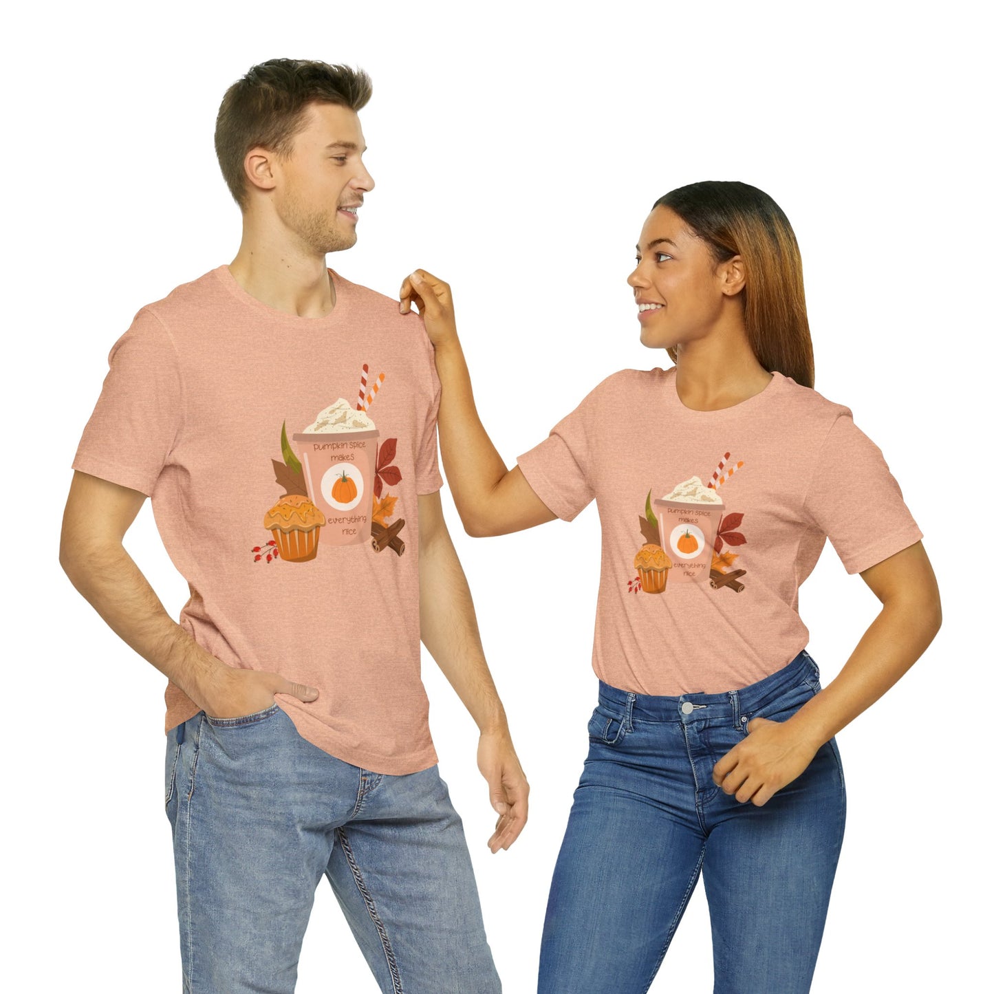 Pumpkin Spice Unisex Jersey Short Sleeve Tee