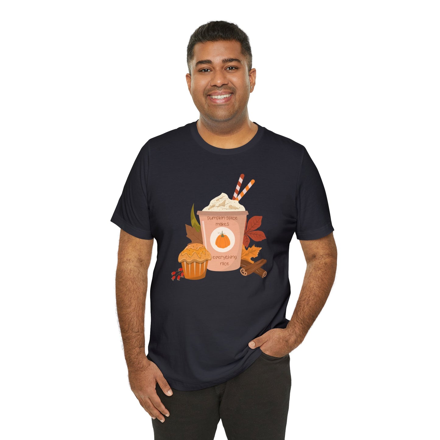 Pumpkin Spice Unisex Jersey Short Sleeve Tee