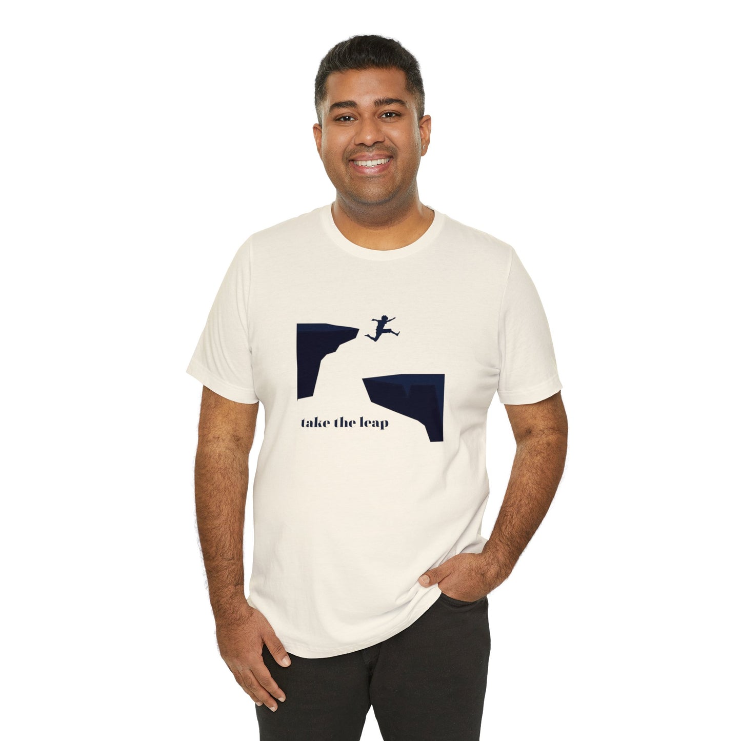 Take the Leap Unisex Jersey Short Sleeve Tee