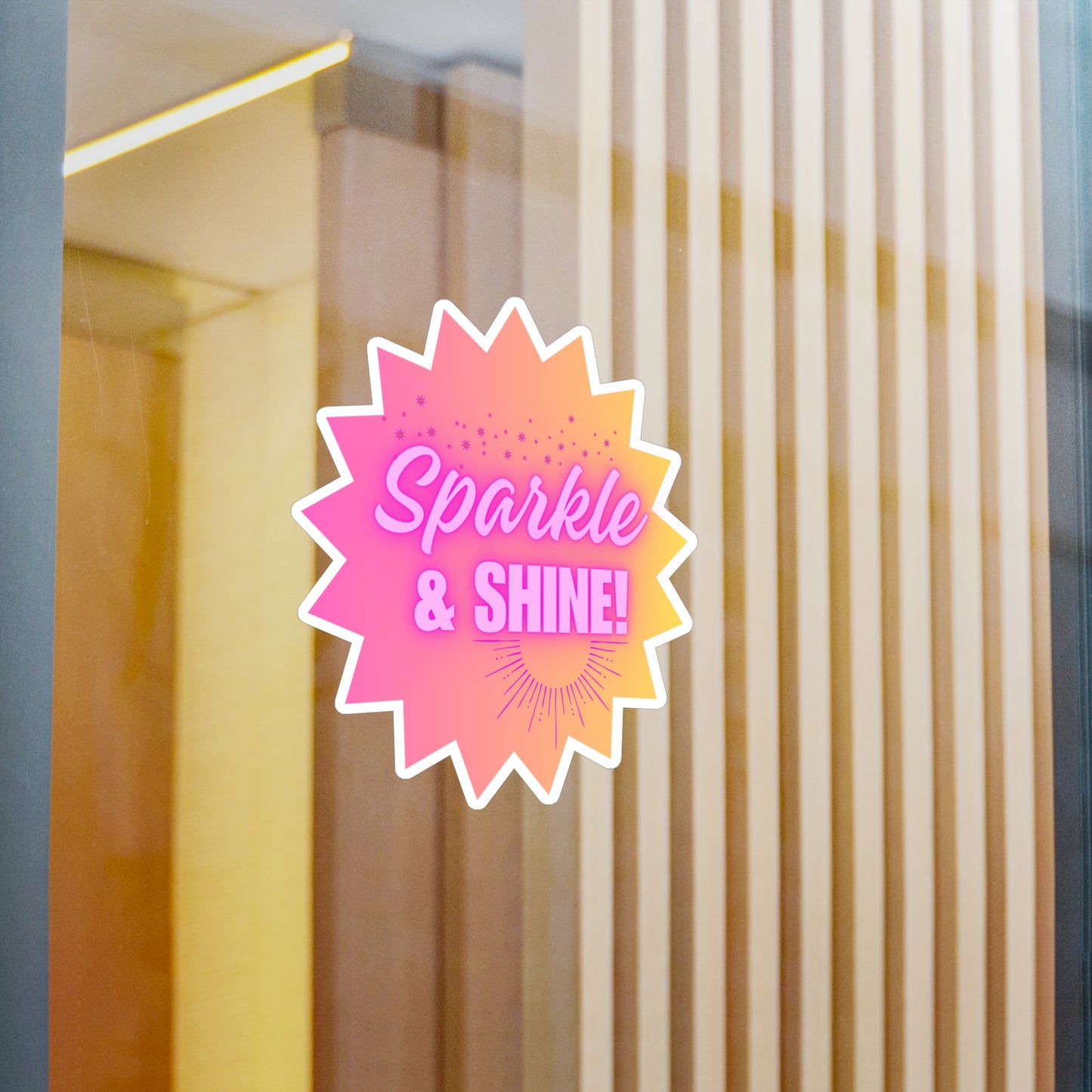 Sparkle & Shine Kiss-Cut Vinyl Decals