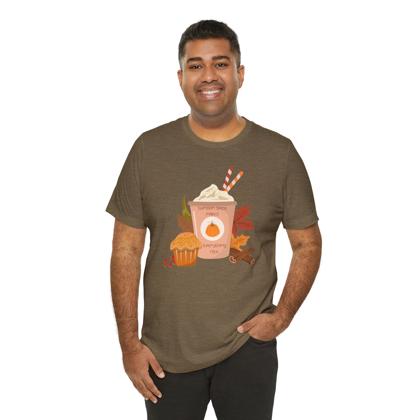 Pumpkin Spice Unisex Jersey Short Sleeve Tee