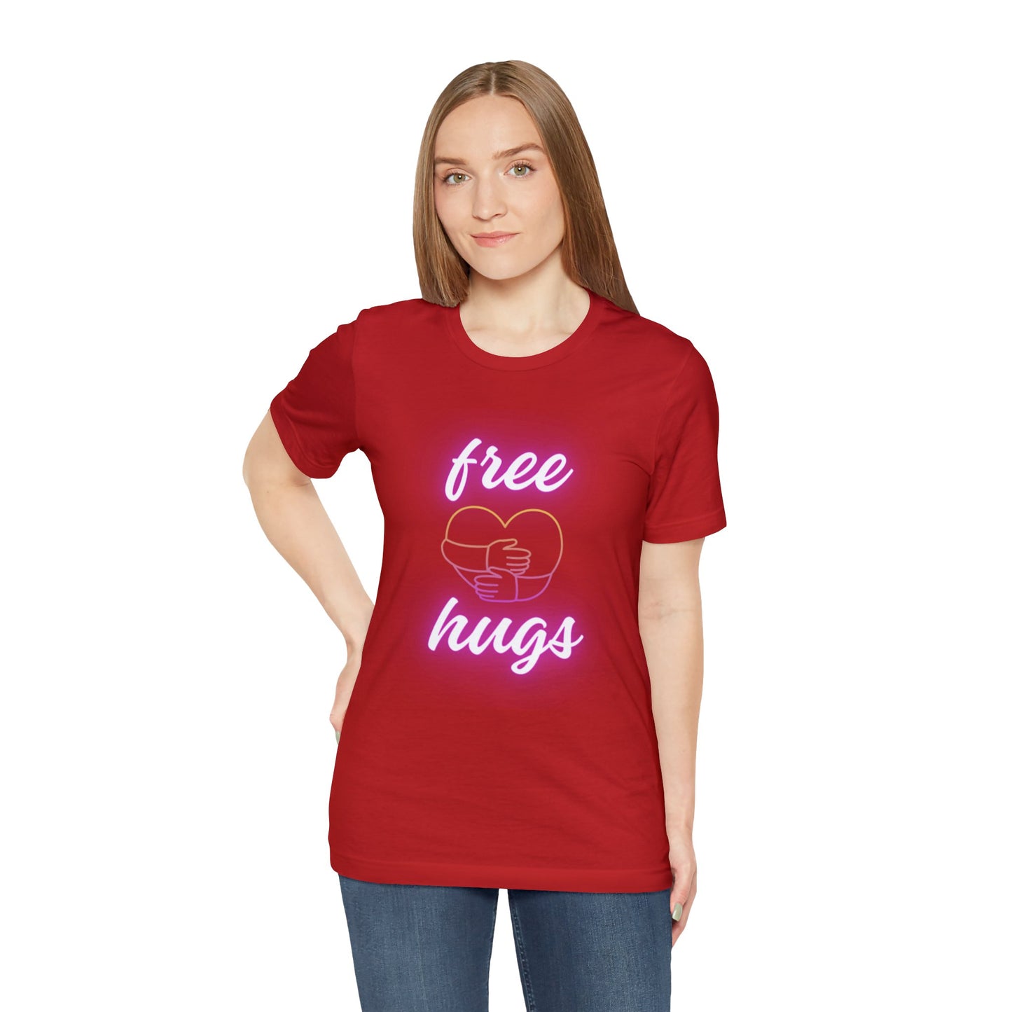 Free Hugs Unisex Jersey Short Sleeve Tee