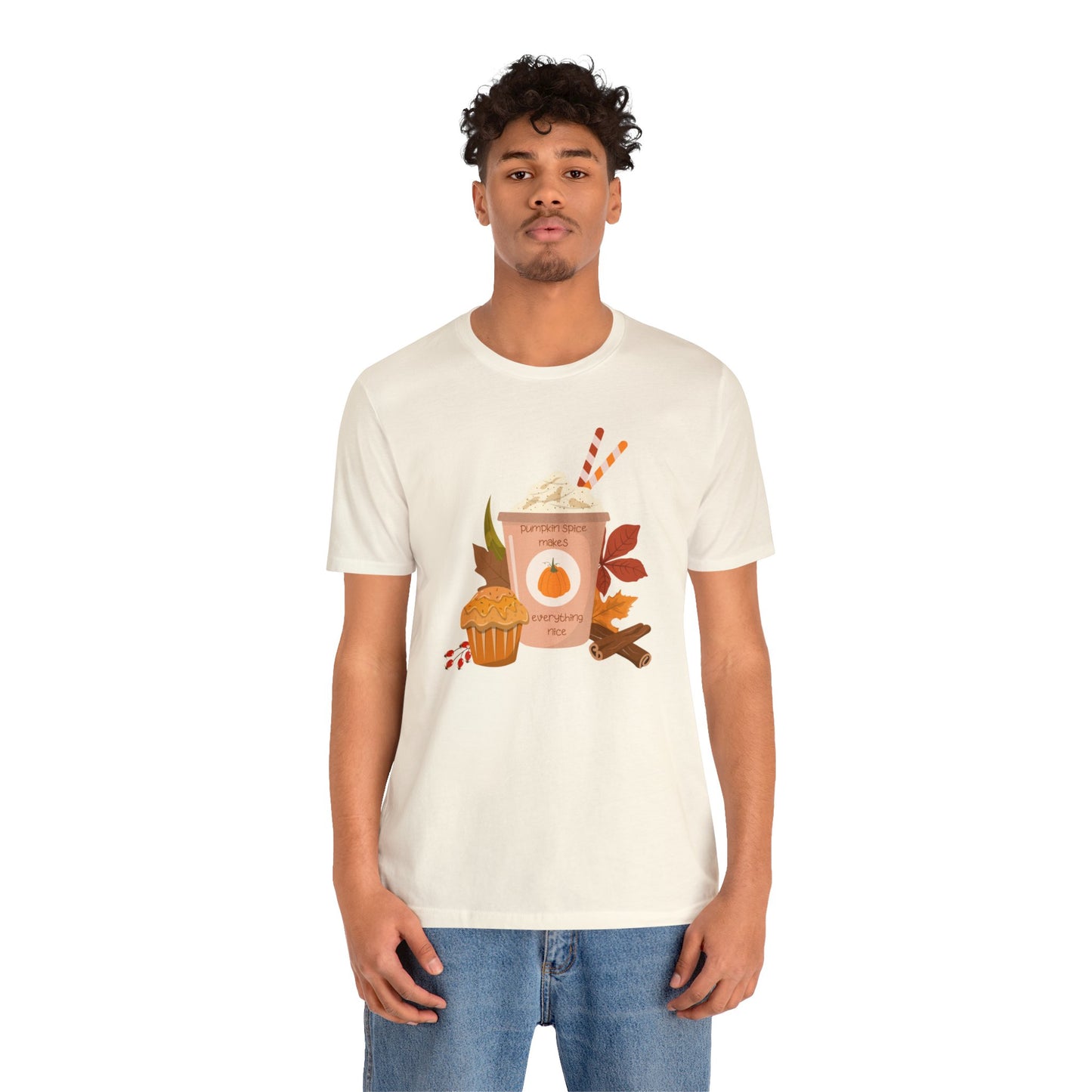 Pumpkin Spice Unisex Jersey Short Sleeve Tee