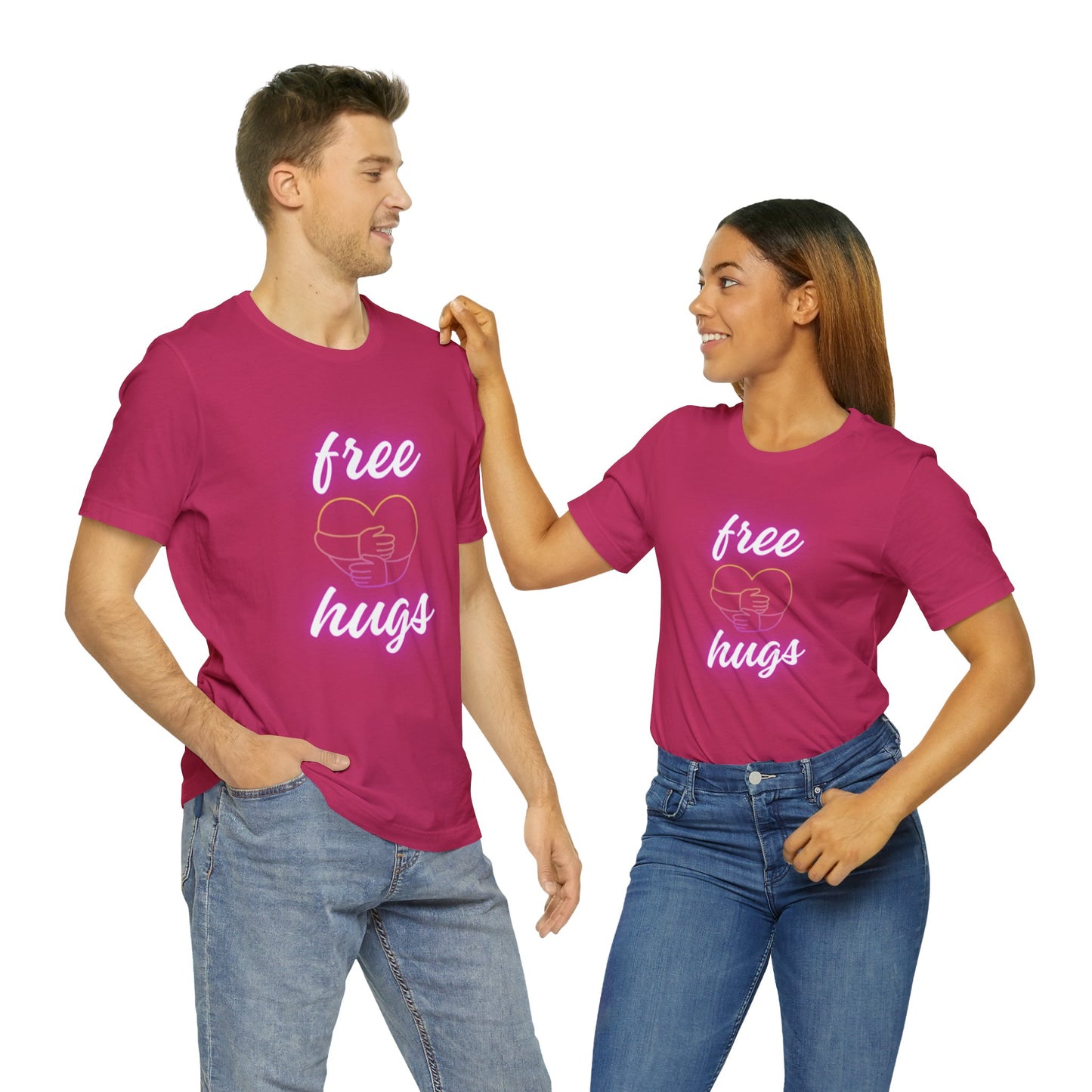 Free Hugs Unisex Jersey Short Sleeve Tee