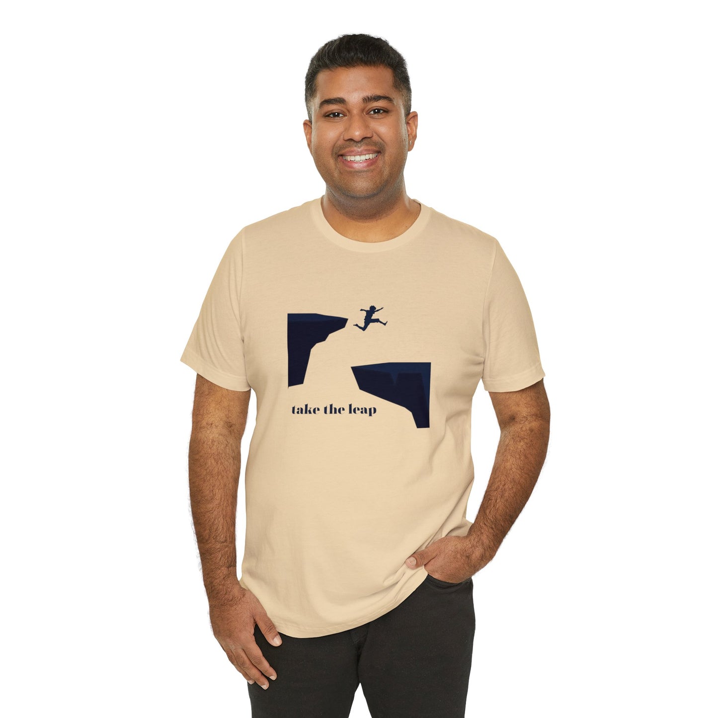 Take the Leap Unisex Jersey Short Sleeve Tee