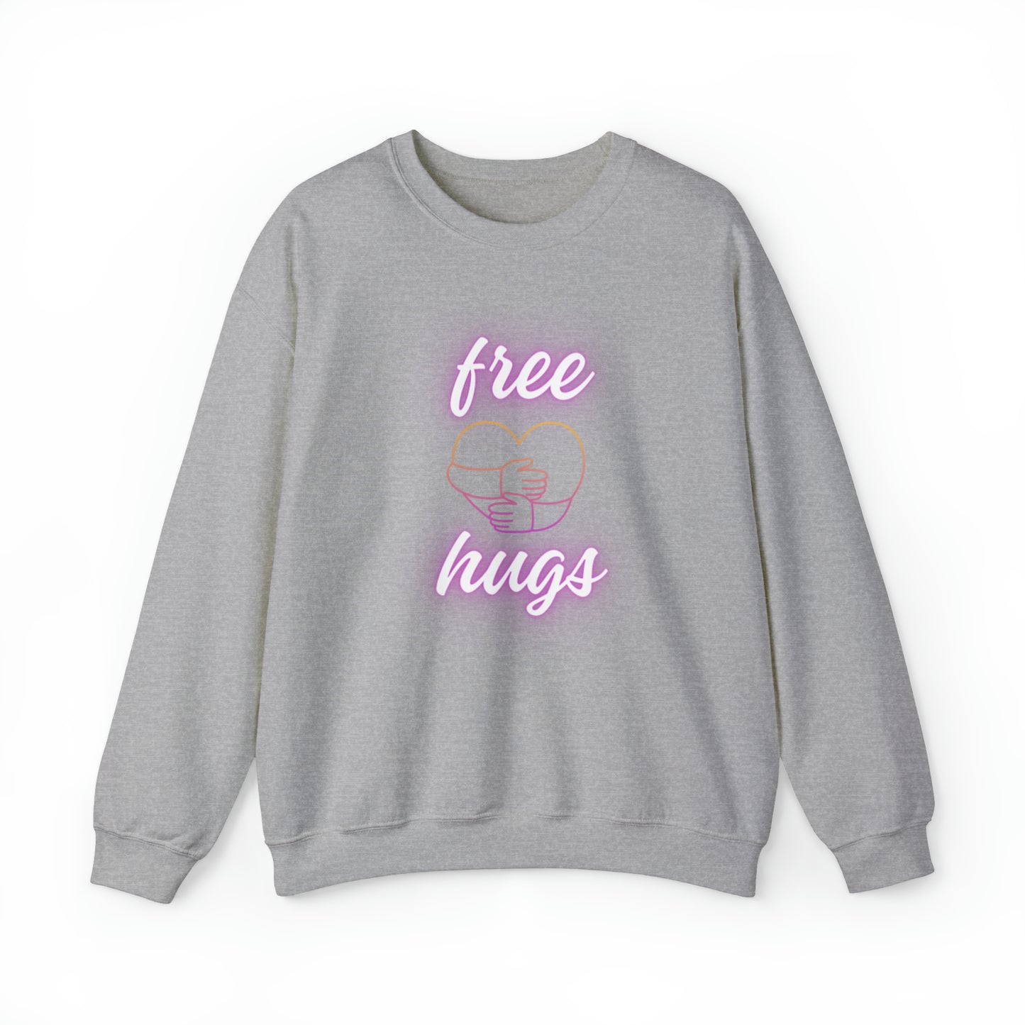 Free Hugs Unisex Crewneck Sweatshirt