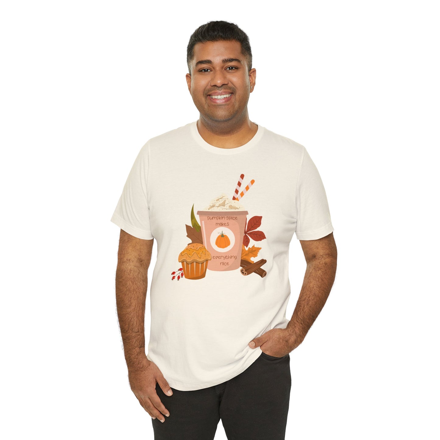 Pumpkin Spice Unisex Jersey Short Sleeve Tee