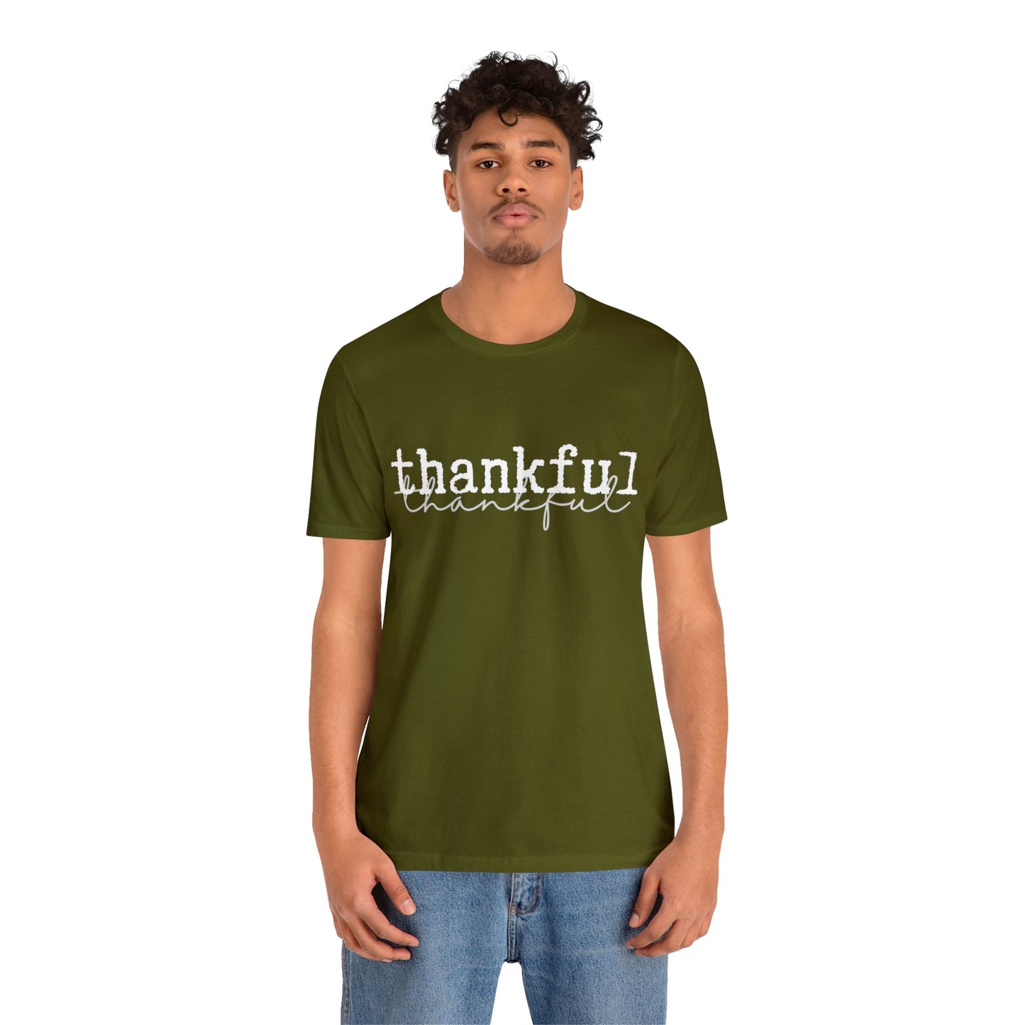 Thankful Unisex Jersey Short Sleeve Tee