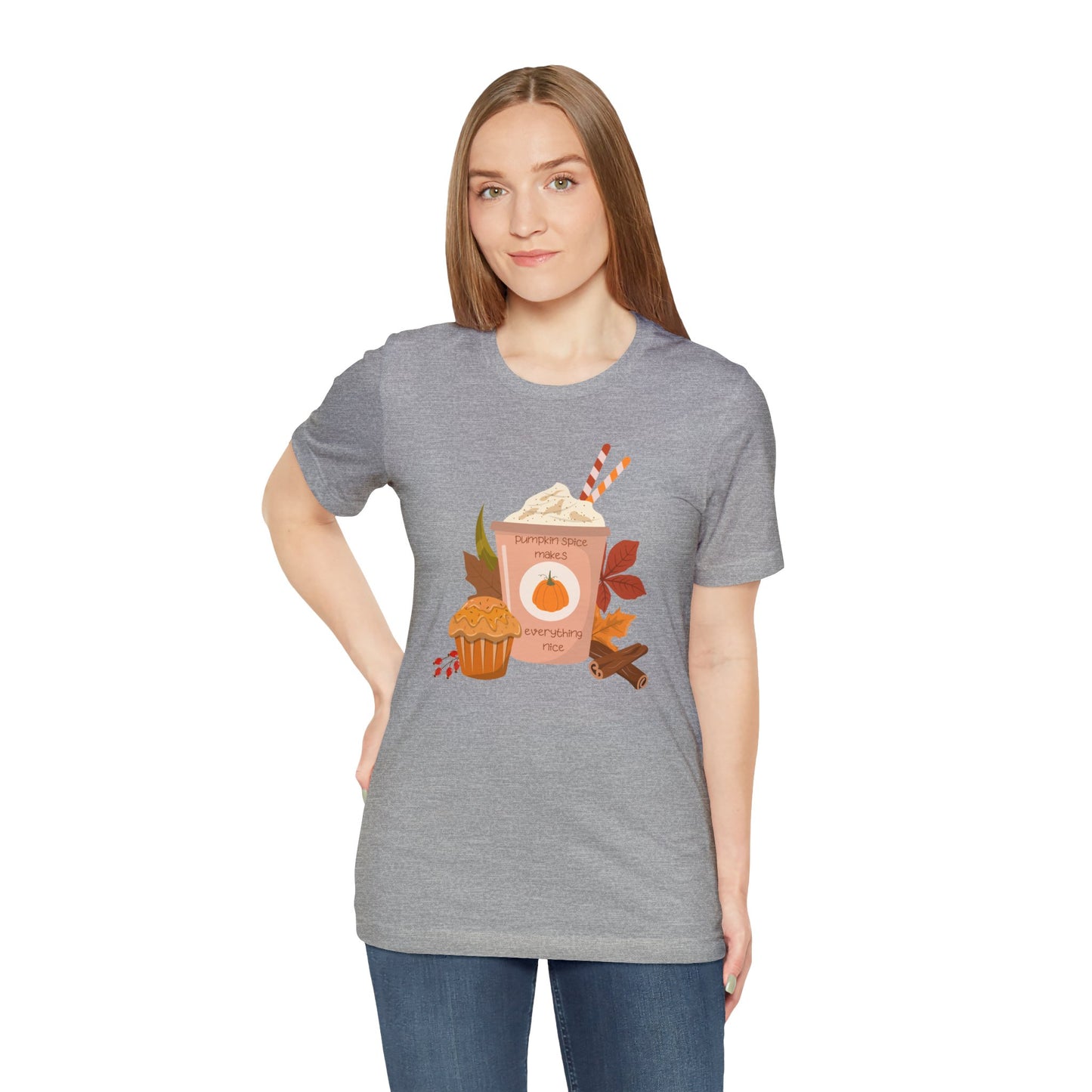 Pumpkin Spice Unisex Jersey Short Sleeve Tee