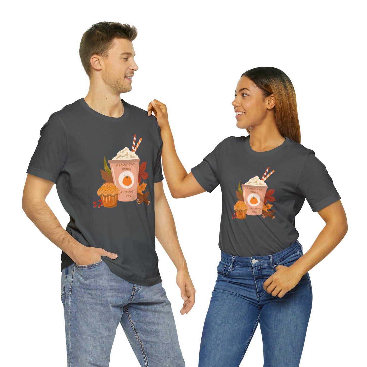 Pumpkin Spice Unisex Jersey Short Sleeve Tee
