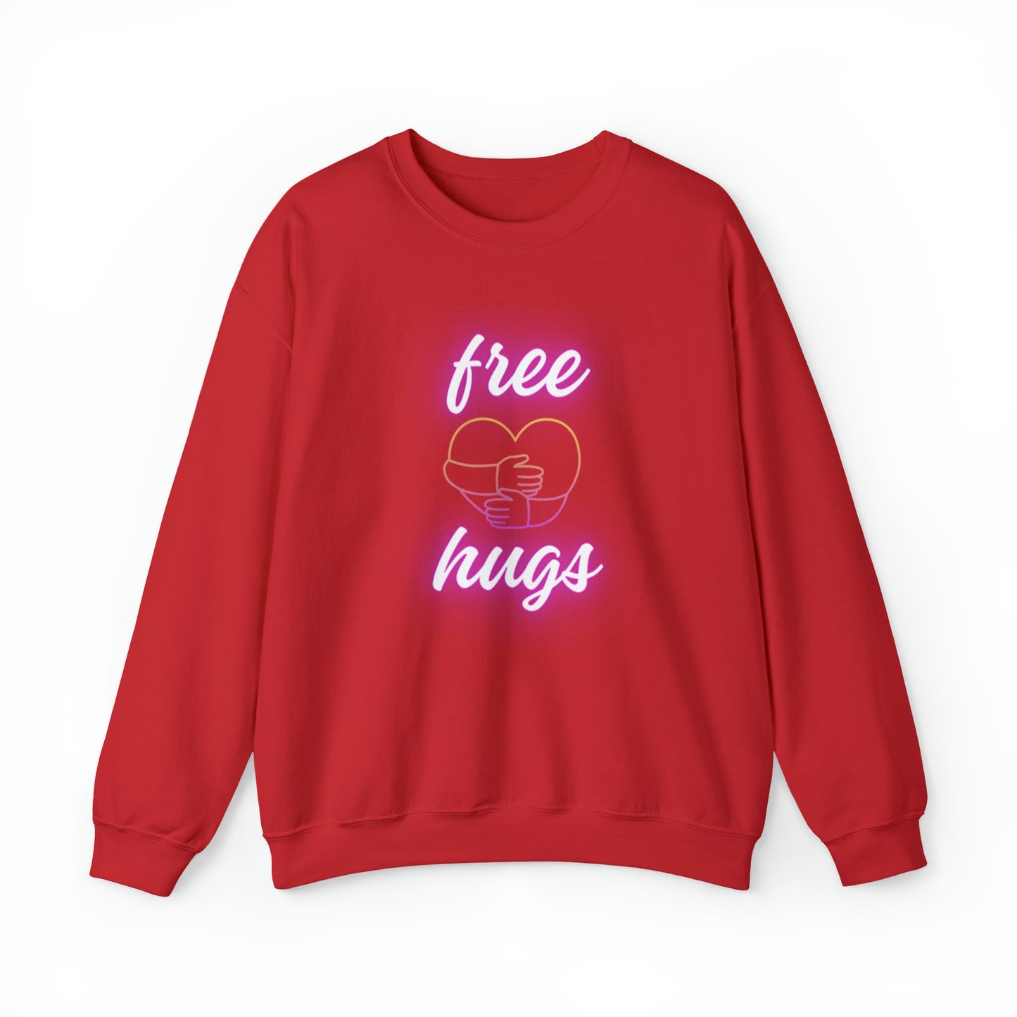 Free Hugs Unisex Crewneck Sweatshirt